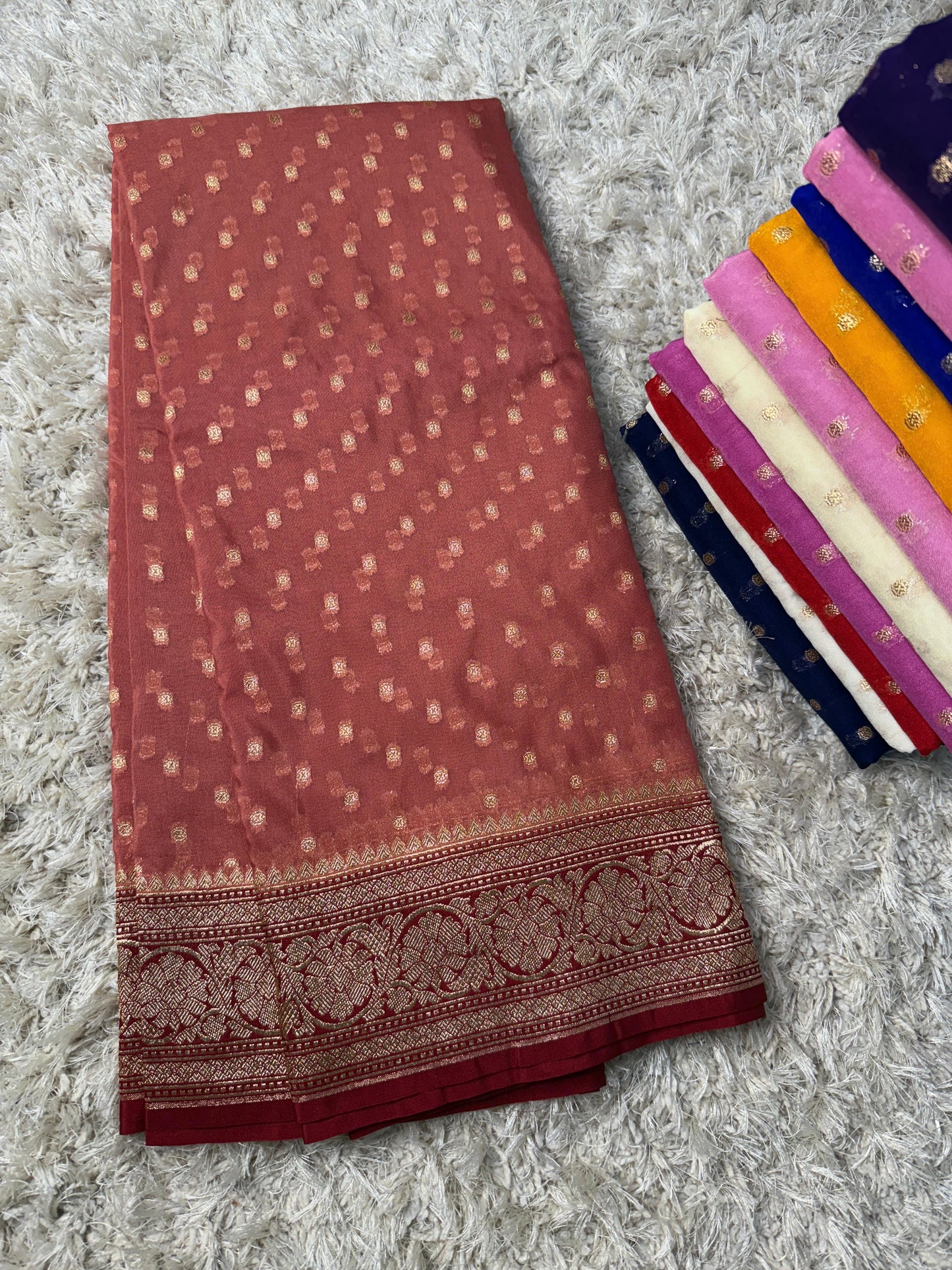 Banarasi Katan soft silk saree luxe