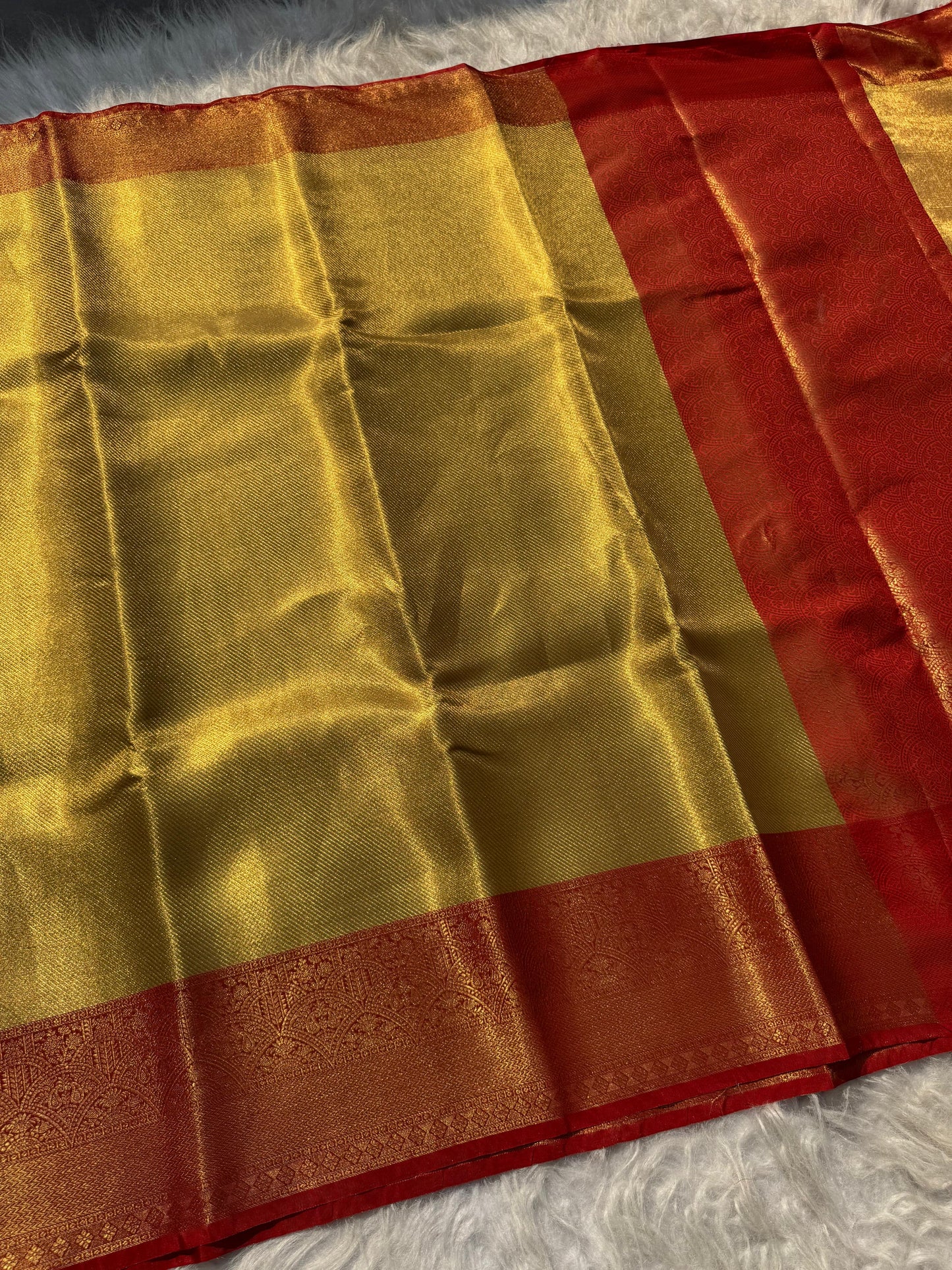Semi Kanchipuram Banarasi Soft tissue sarees budget