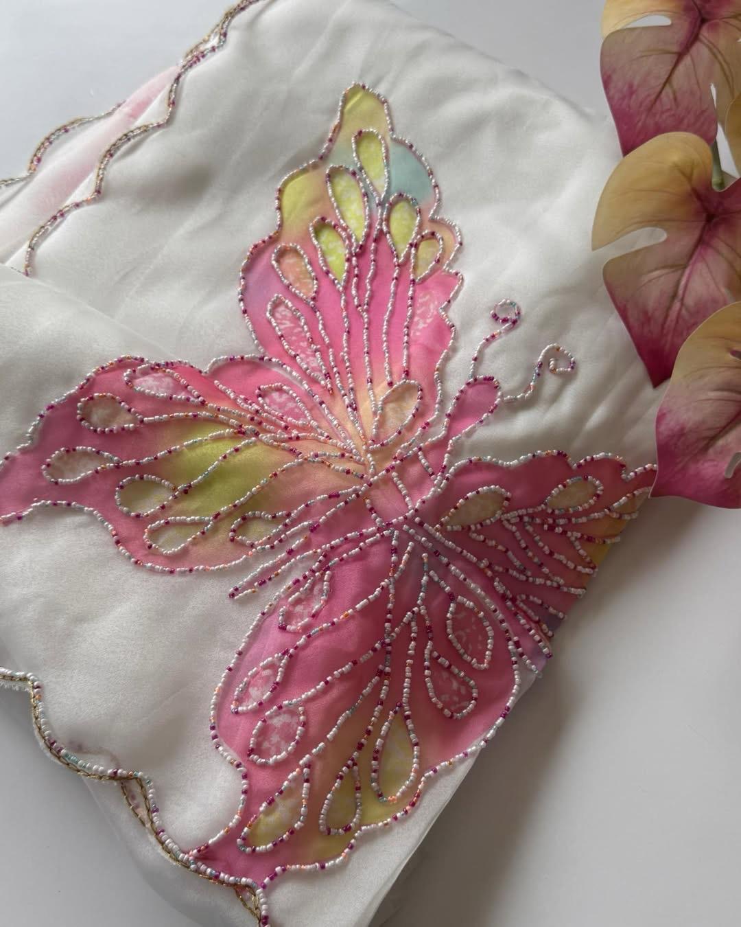 Butterfly Organza Sarees Budget