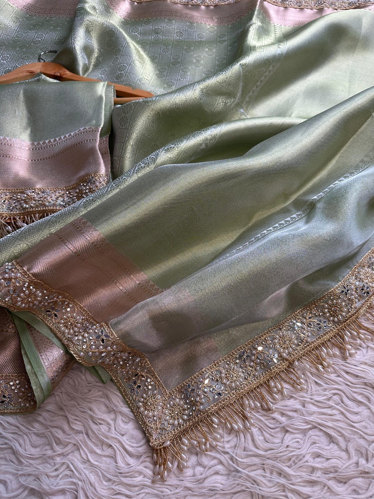 Banarasi kanjivaram bridal katan brocade silk saree classy