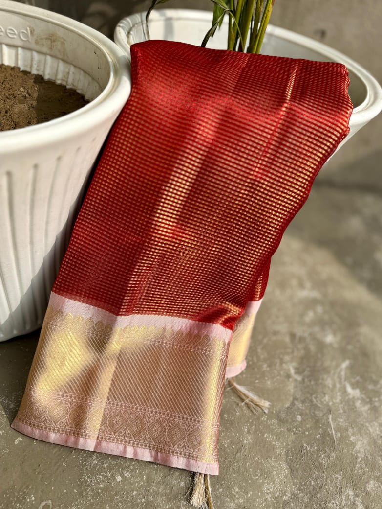Kanchipuram Banarasi Tissue Sarees