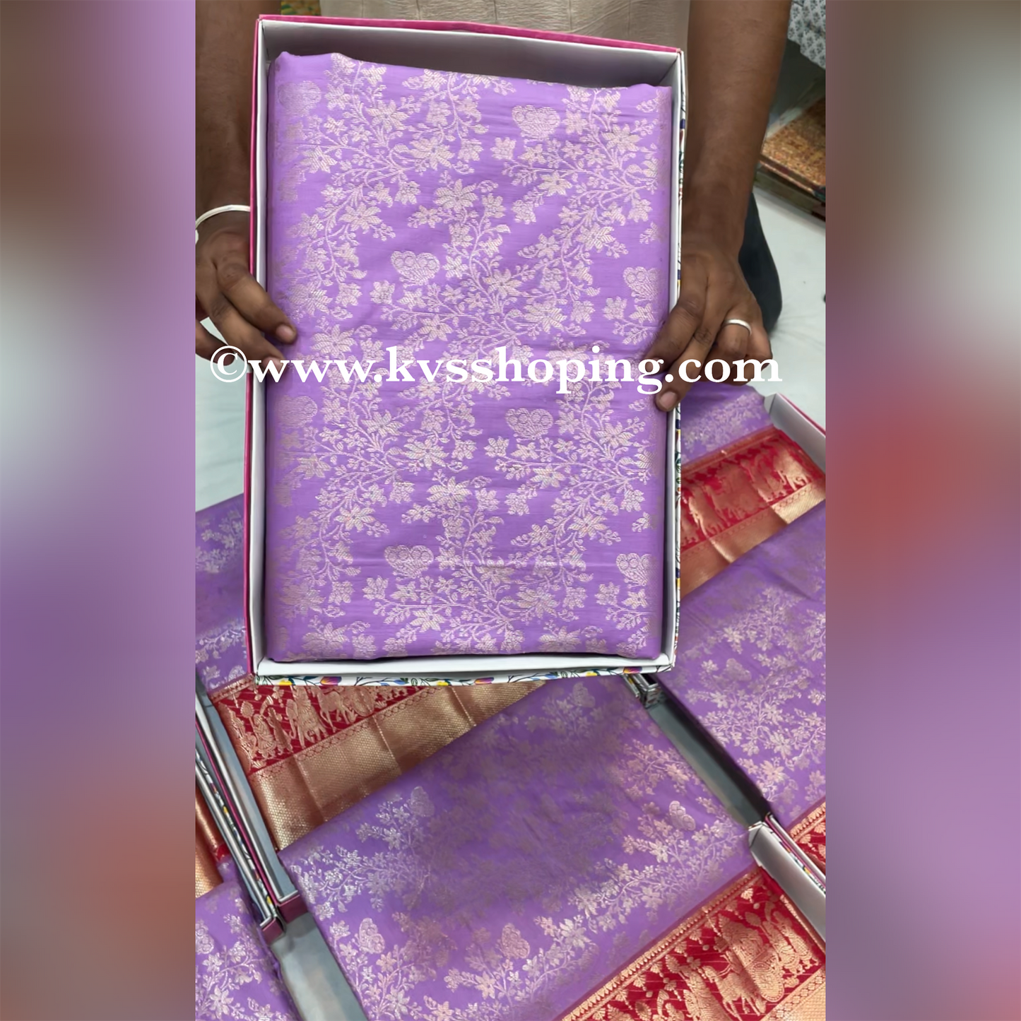 Kanchipuram semi silk Luxe Sarees