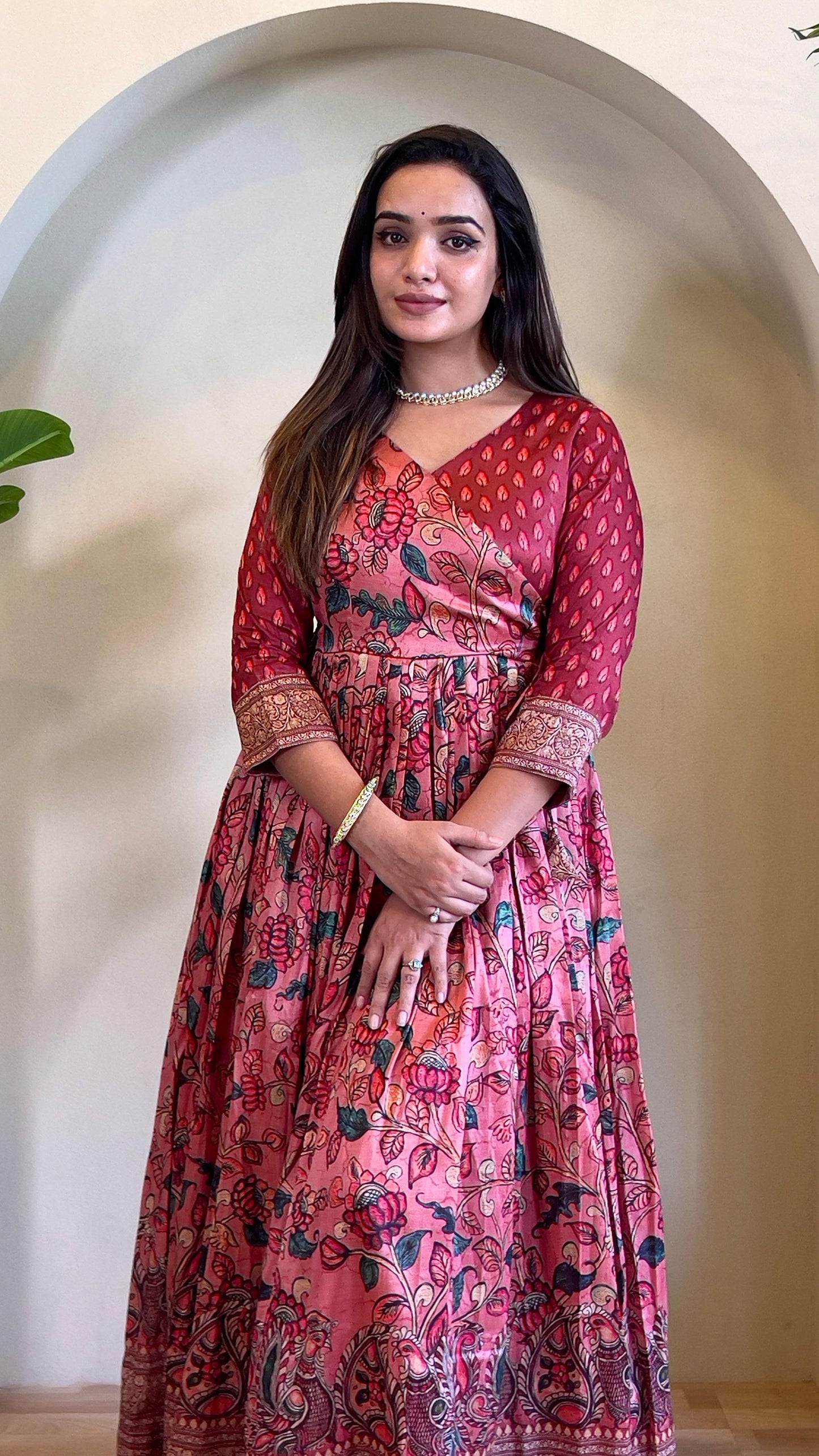 Kalamkari gowns for every special occasions