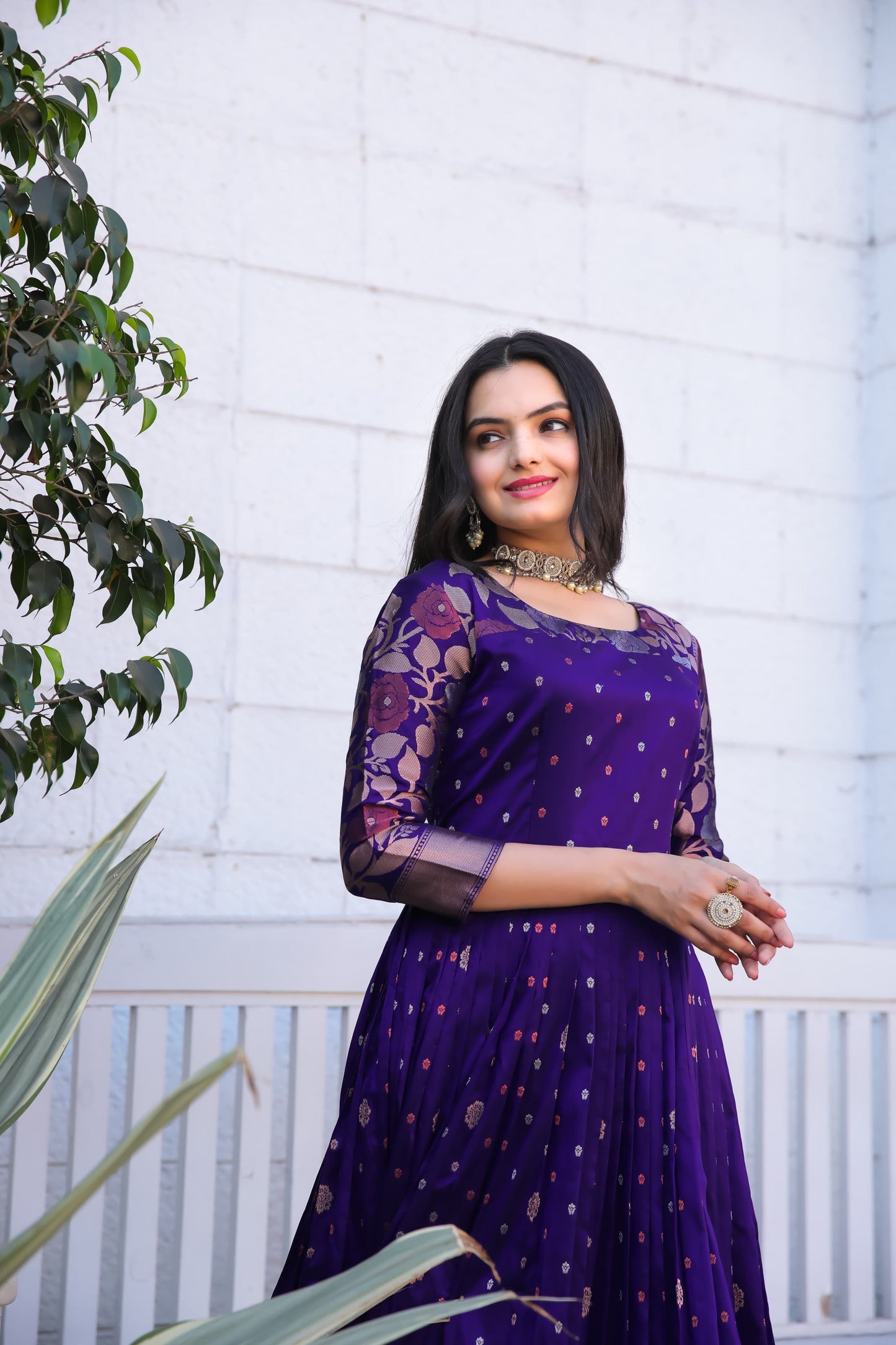 Latest Soft silk Gowns