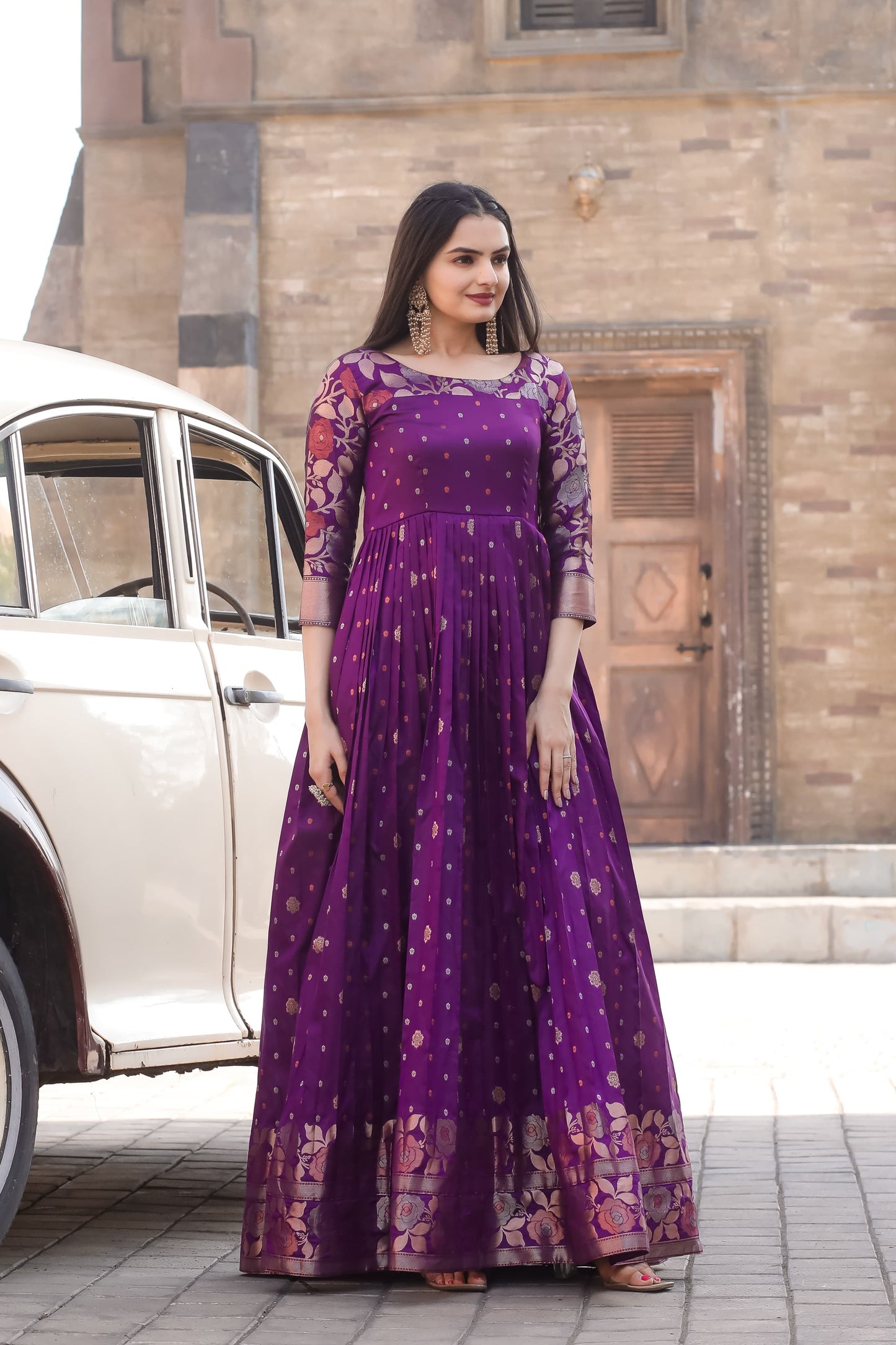 Latest Soft silk Gowns