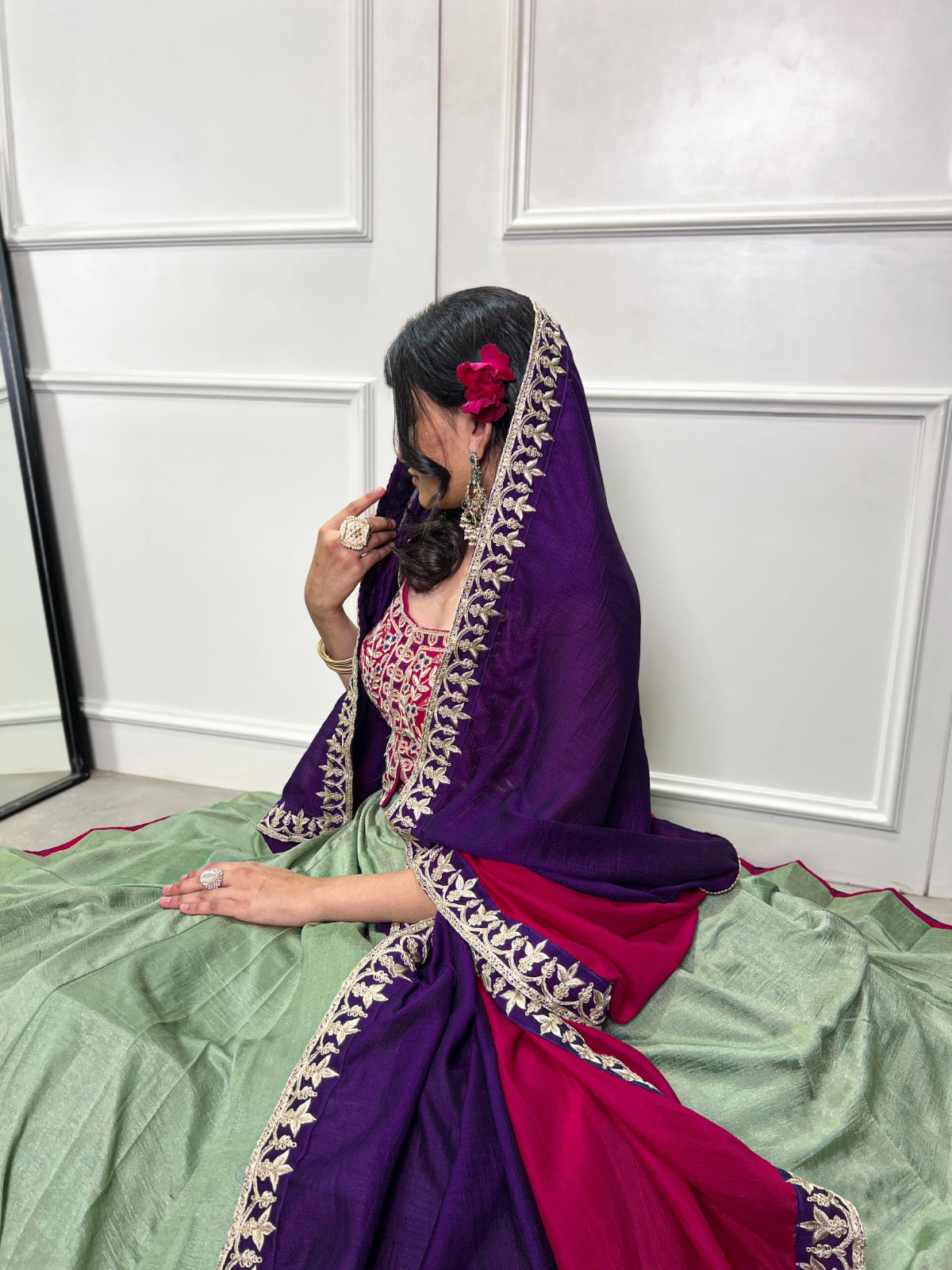 Wedding Super Unique collection sequins Lehenga