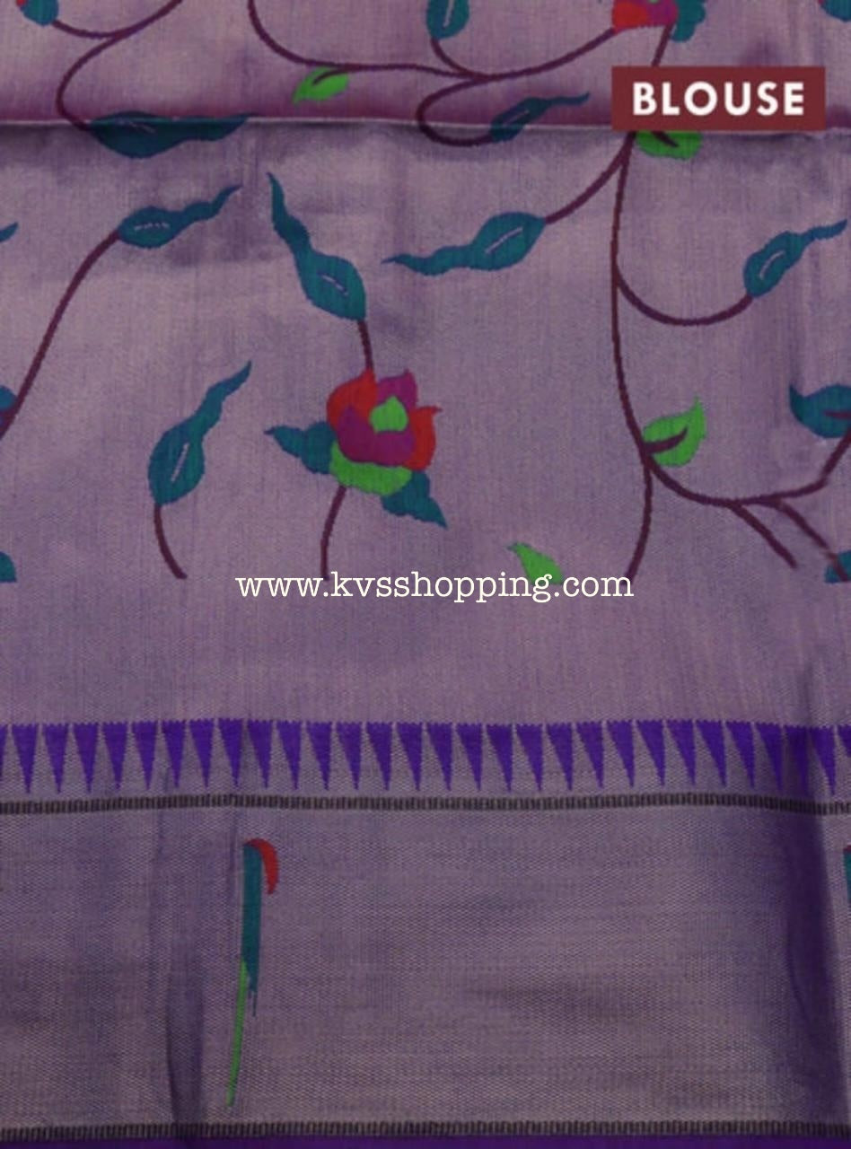 Meena Paithani Traditional Muniya sarees Classic (Celebrate inspired)