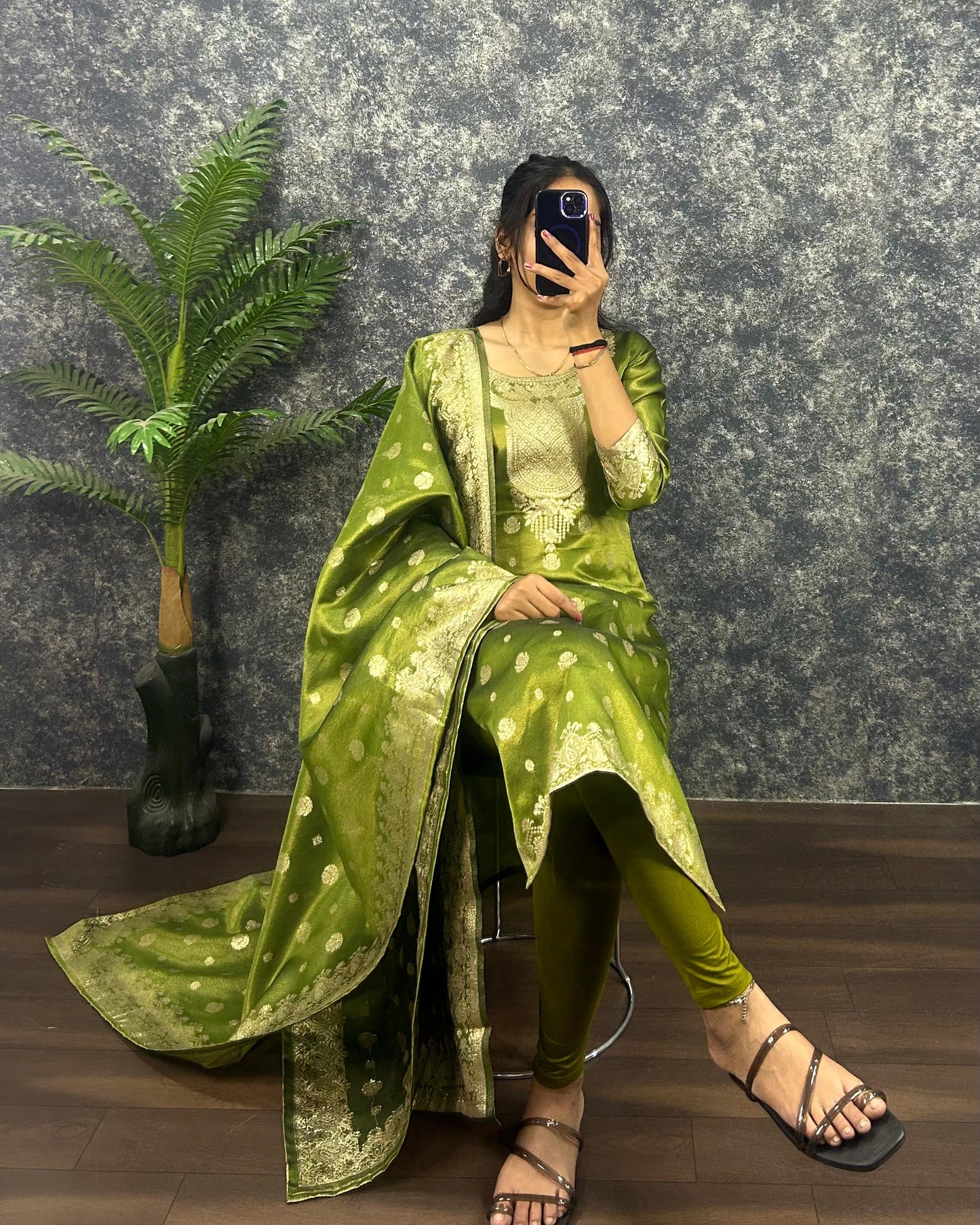 Pongal special Kurti set
