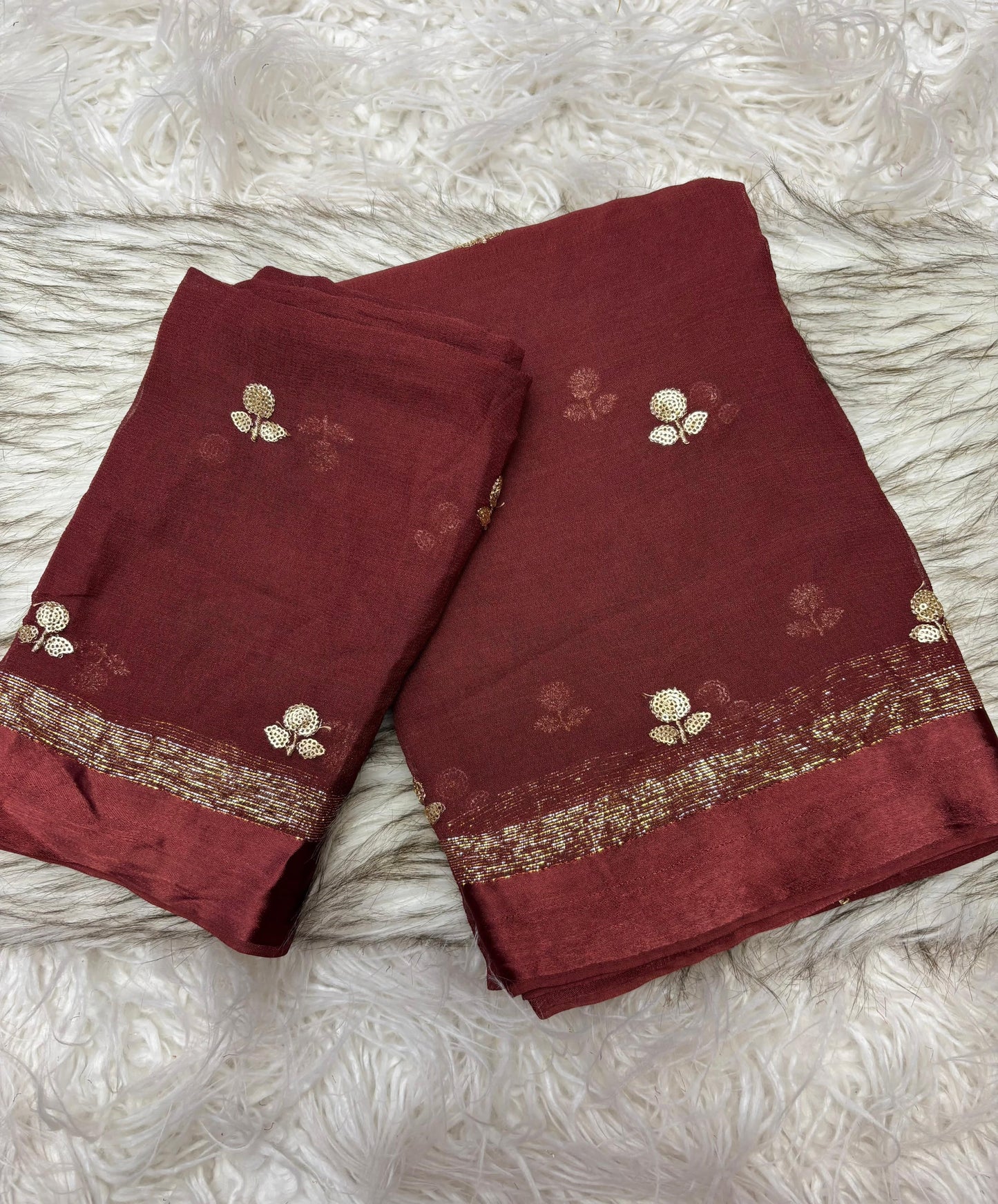 Budget saree visco georgette
