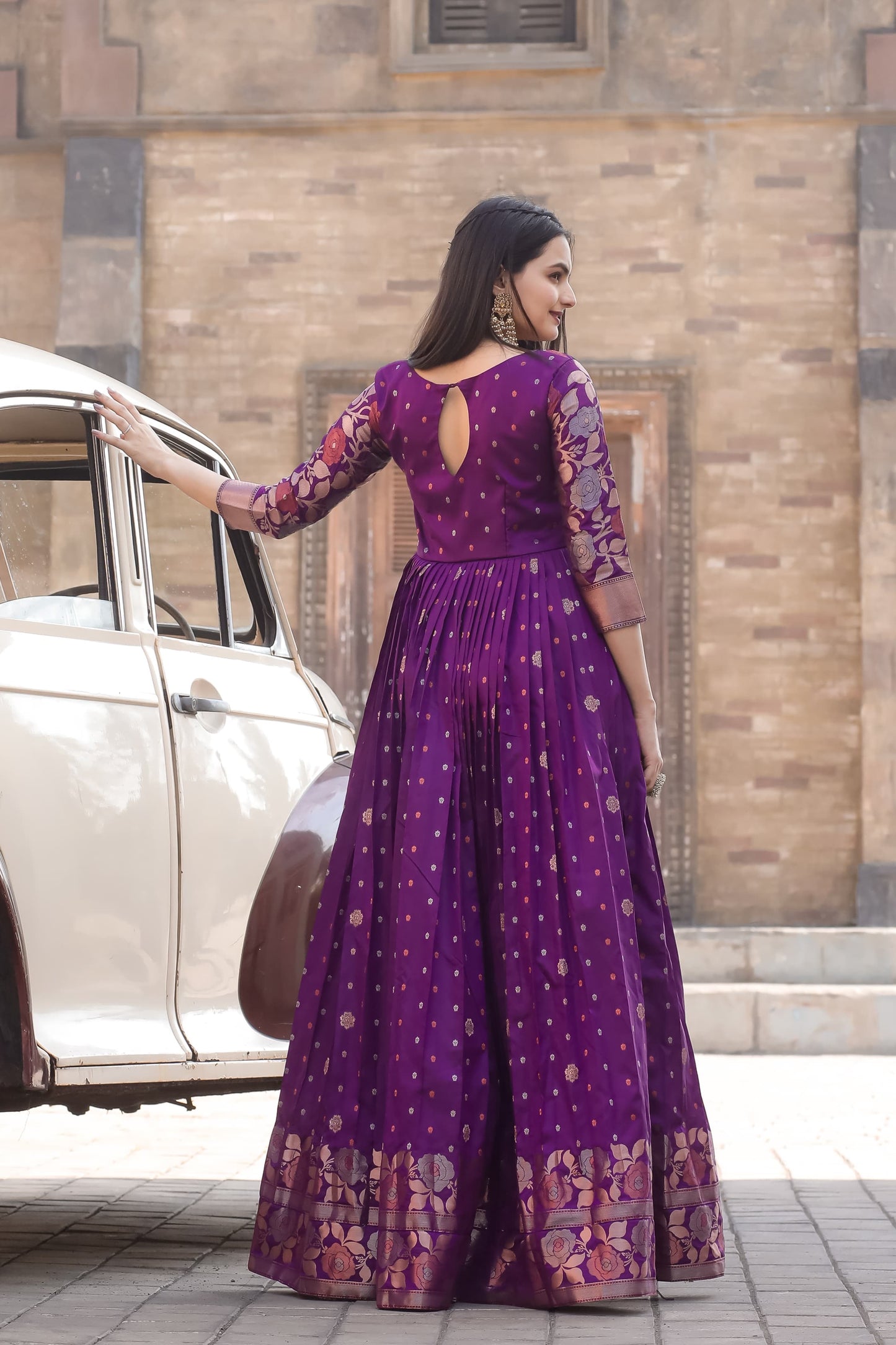 Latest Soft silk Gowns