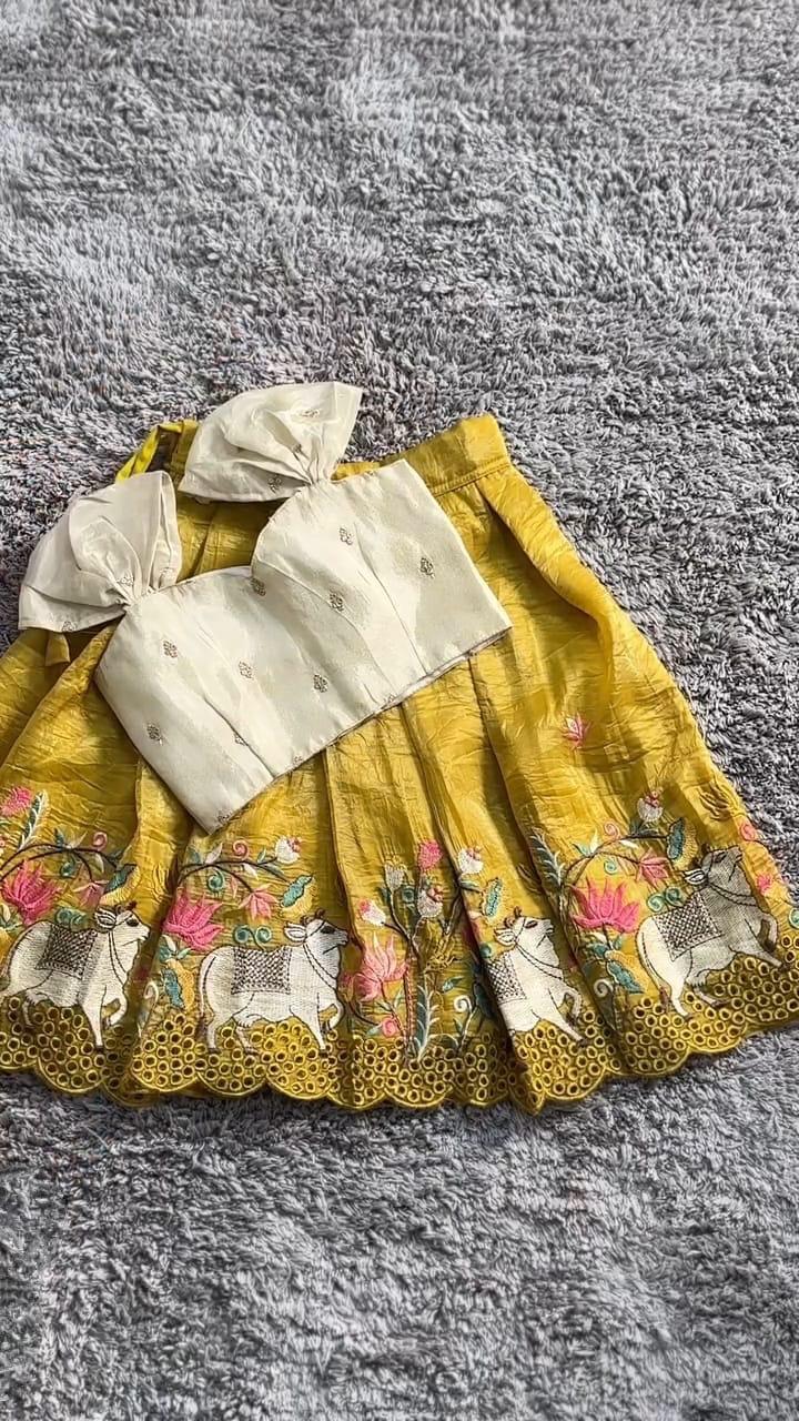Kids fendy Lehenga sets