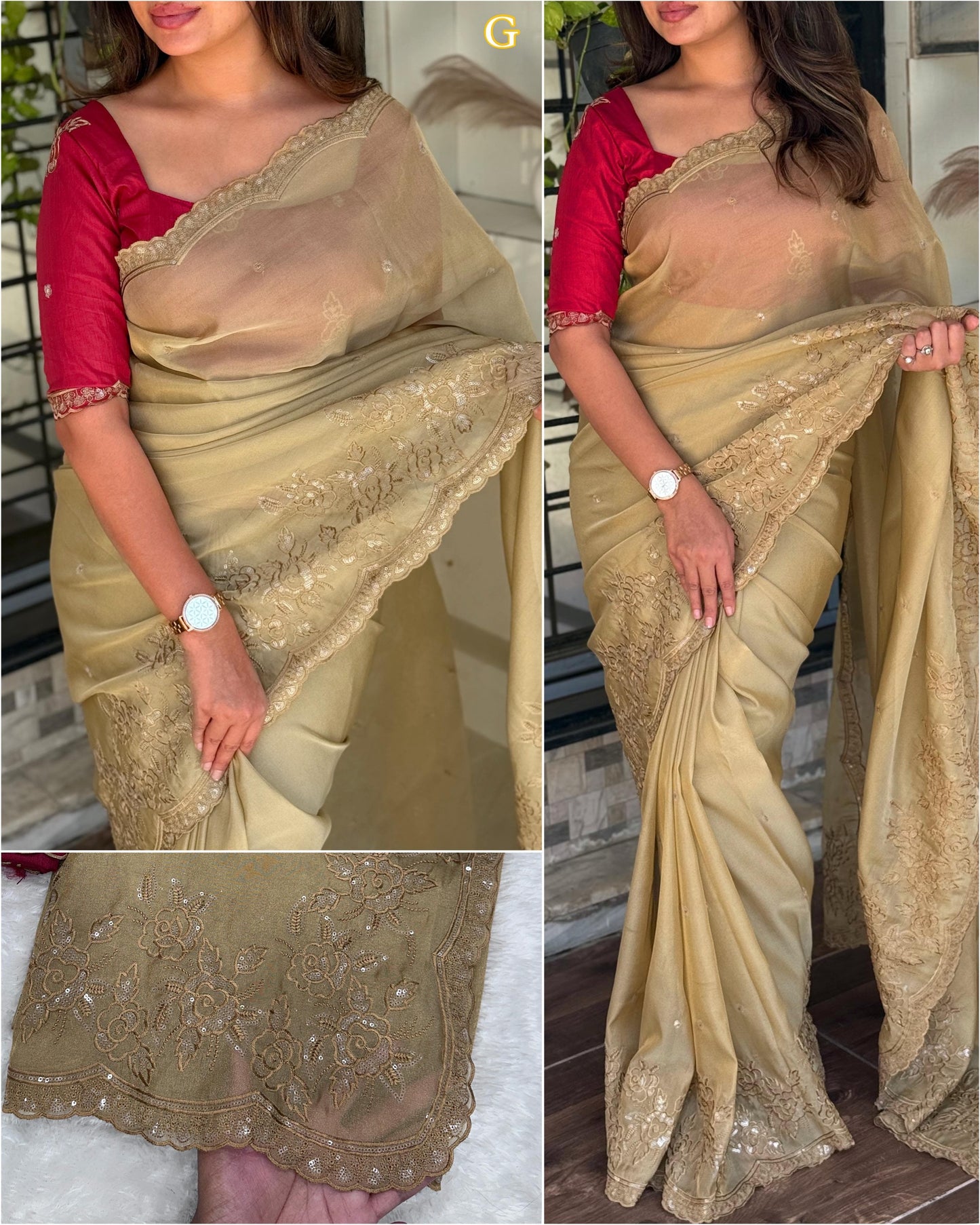 Chaand style Luxe For festival