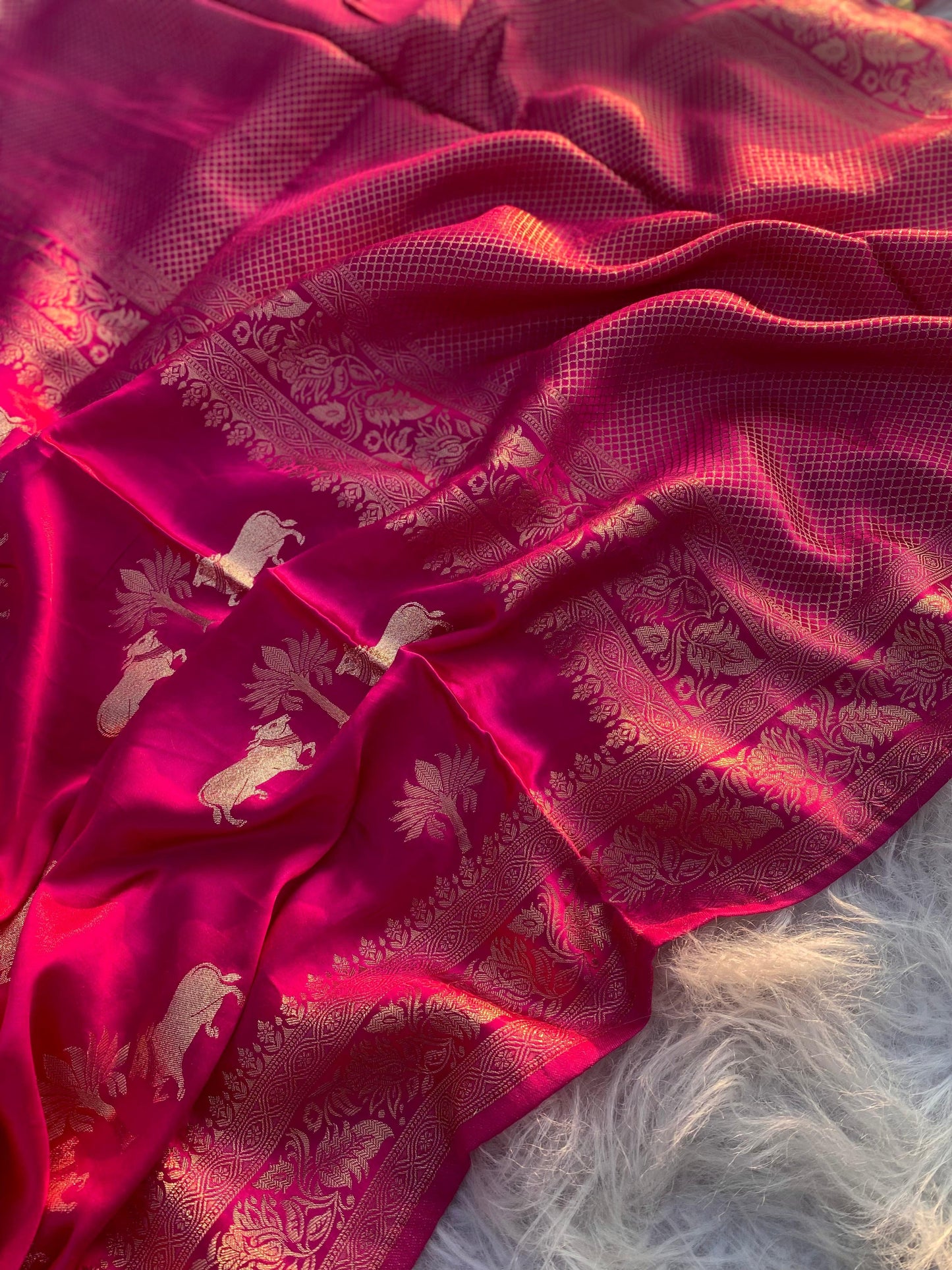 Mushroo pure Pichiwai Classic sarees