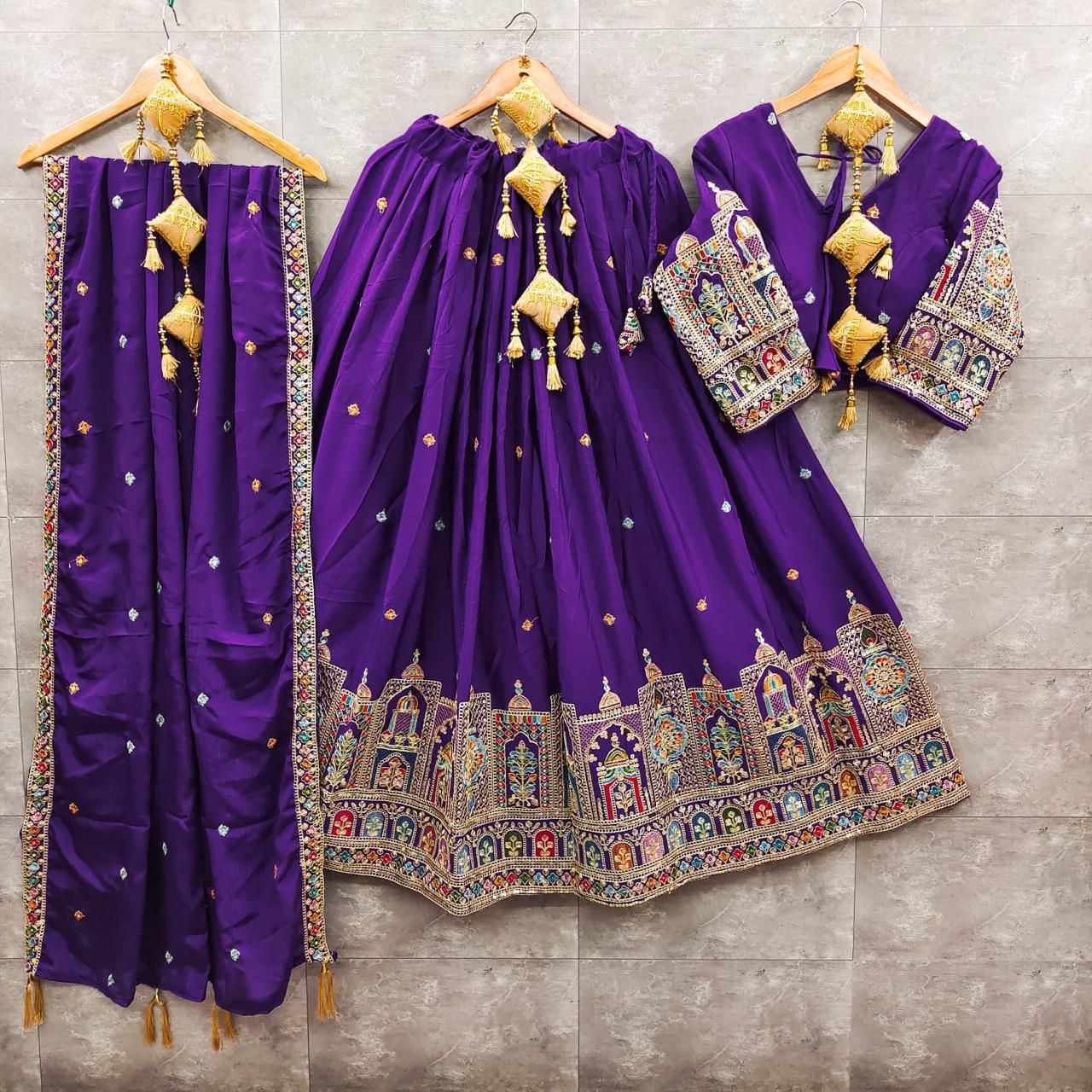 Chinon choli lehengas