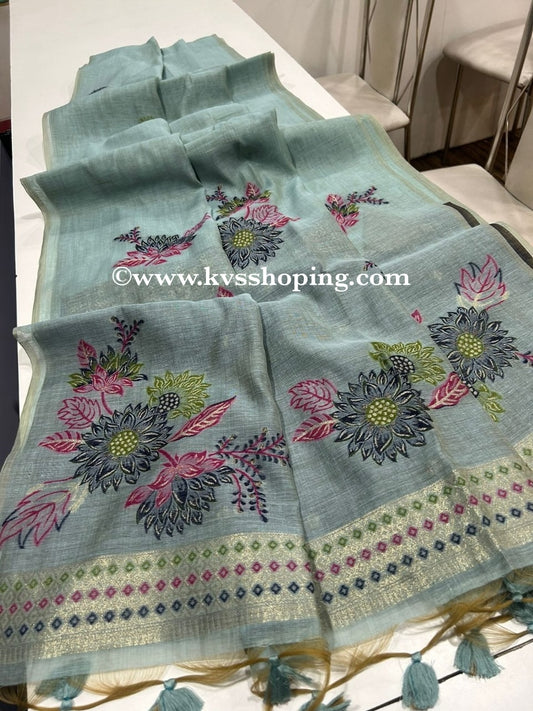 Premium Soft Muga Classic Cotton Trendy Saree (Celebrate inspired)