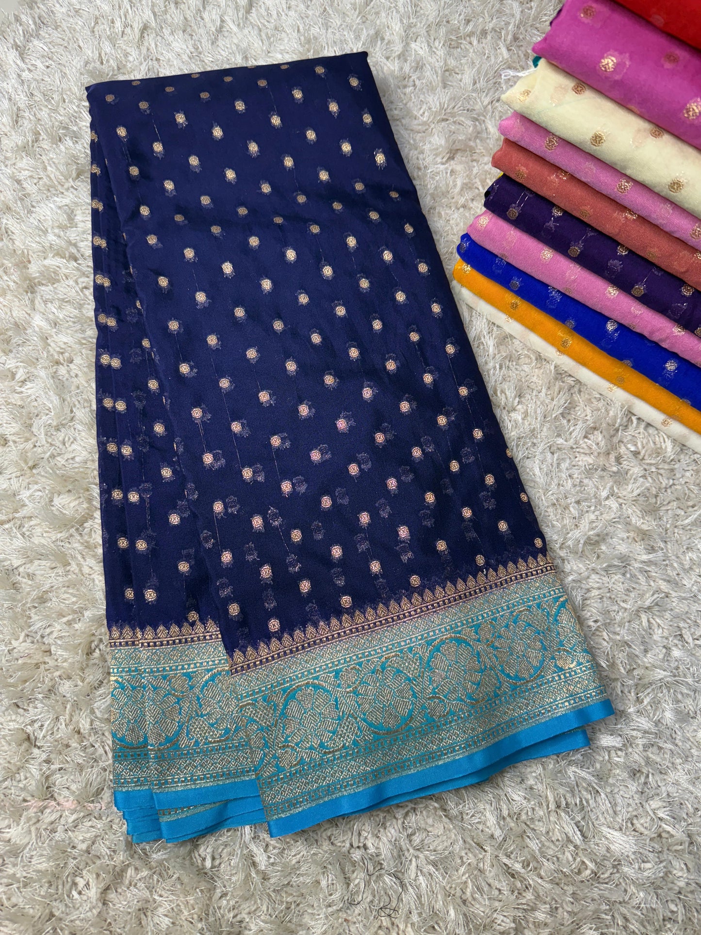 Banarasi Katan soft silk saree luxe