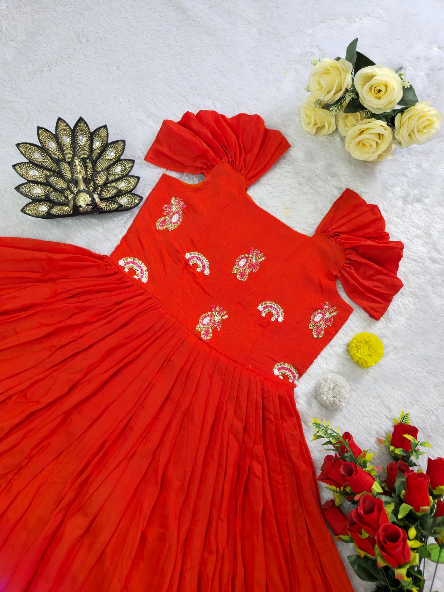 Duel Shade Maggam gowns