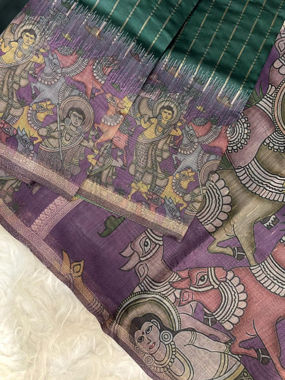 Kalamkari Classic Saree