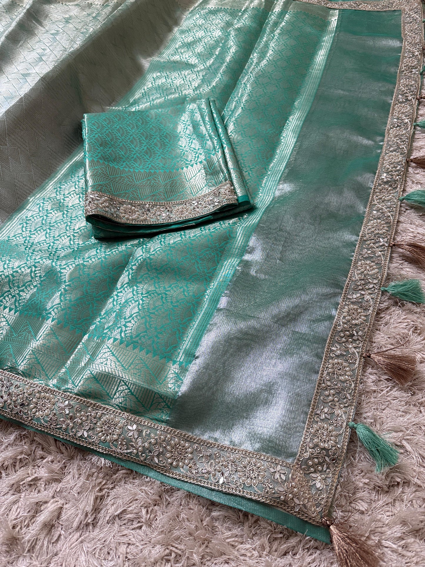 Kanjivaram bridal Katan tissue classic sarees