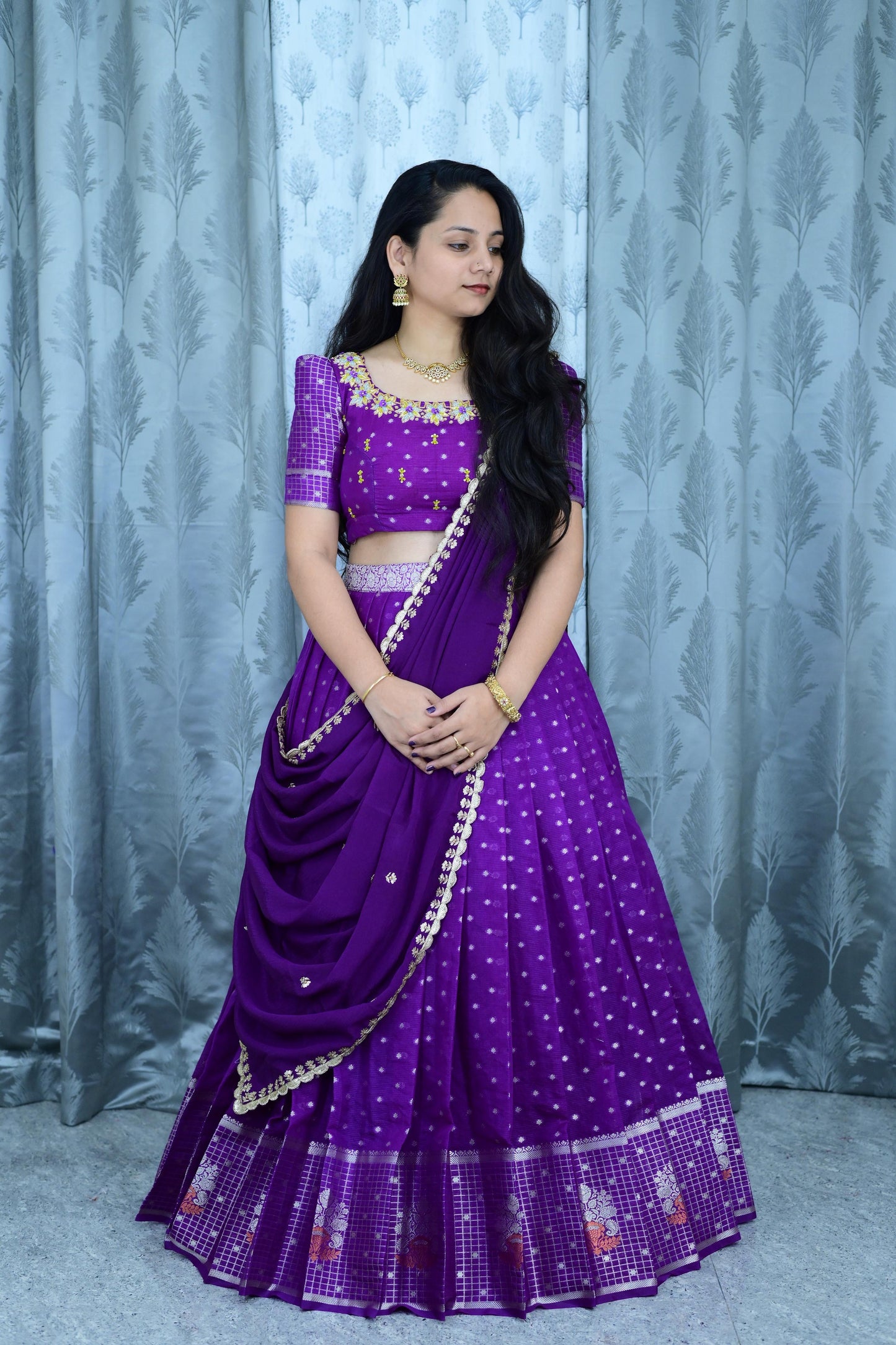 Maggam Work Lehengas