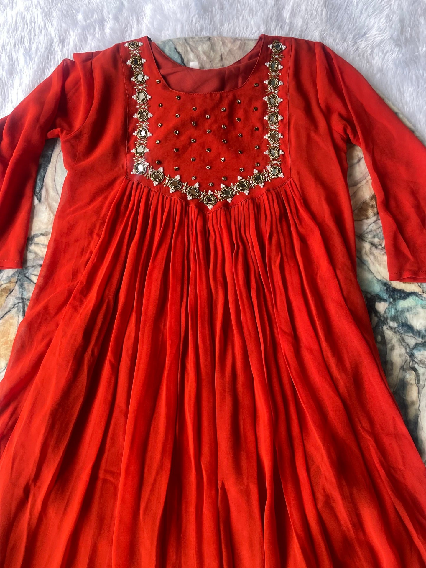 Maggam work Gown