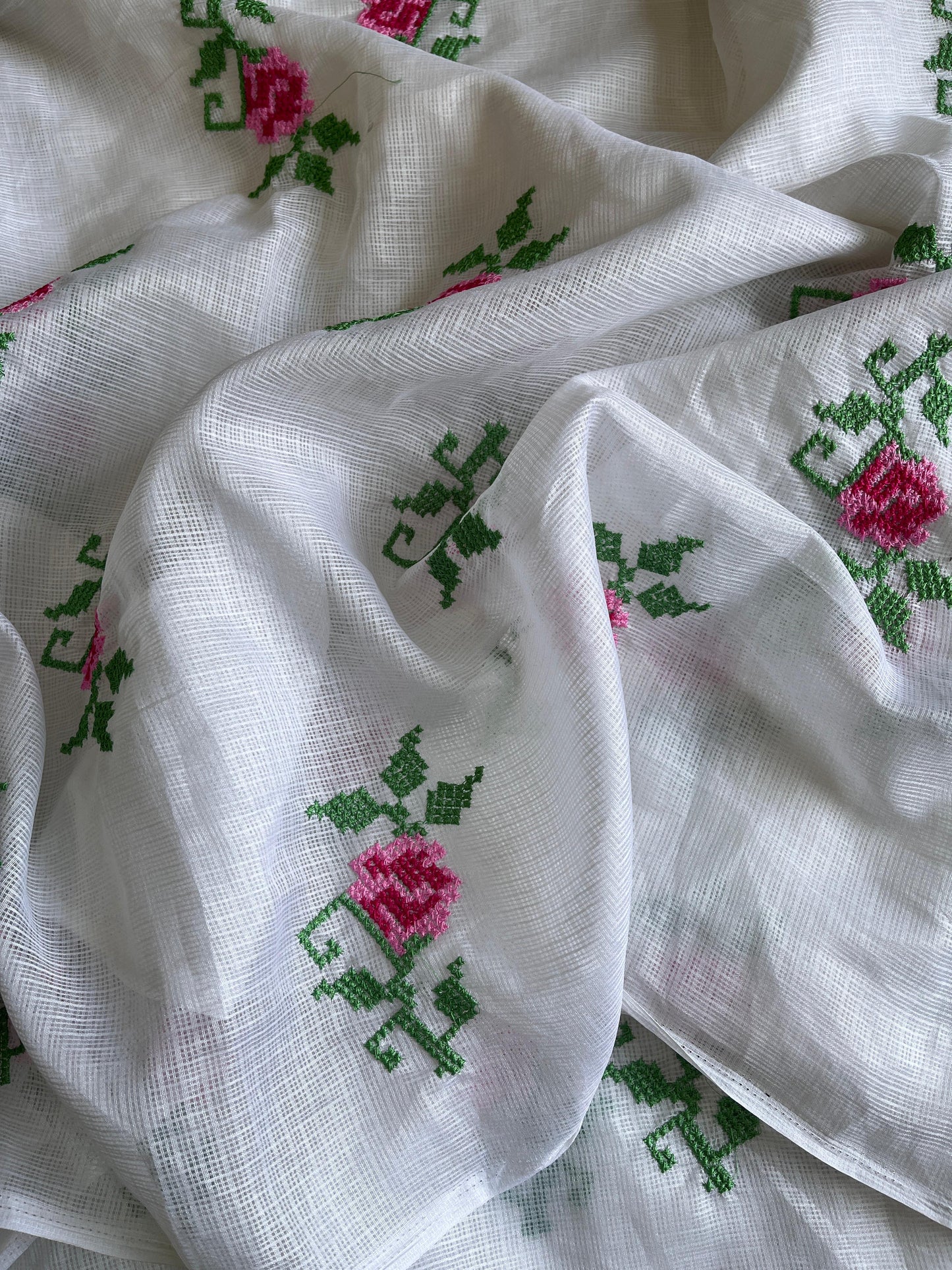 Kota Dodiya embroidery sarees