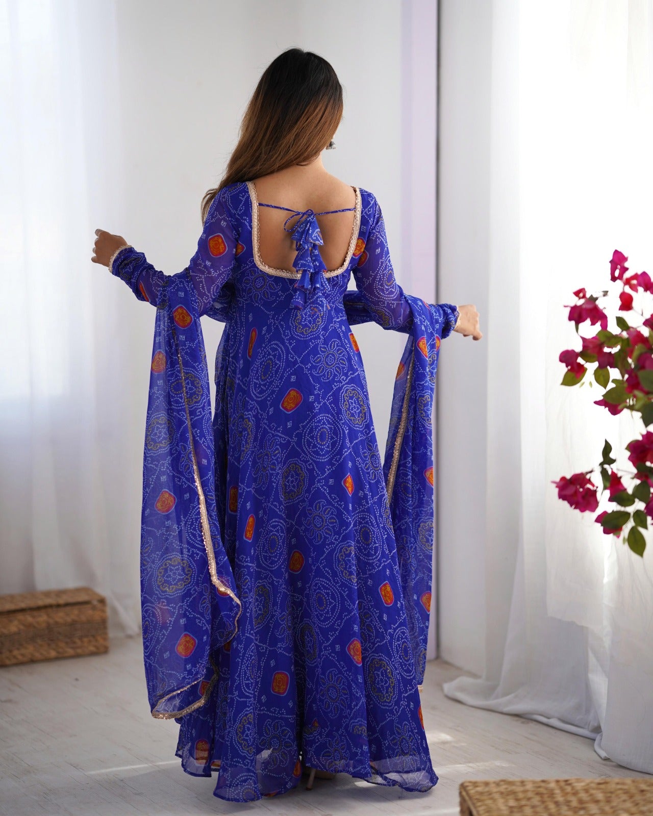 Full long frocks/ gowns chiffon