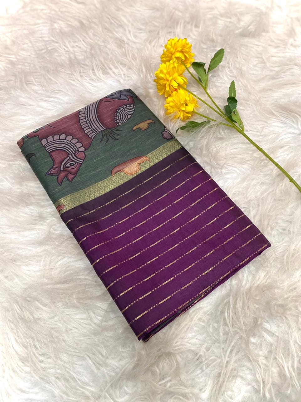 Kalamkari Classic Saree