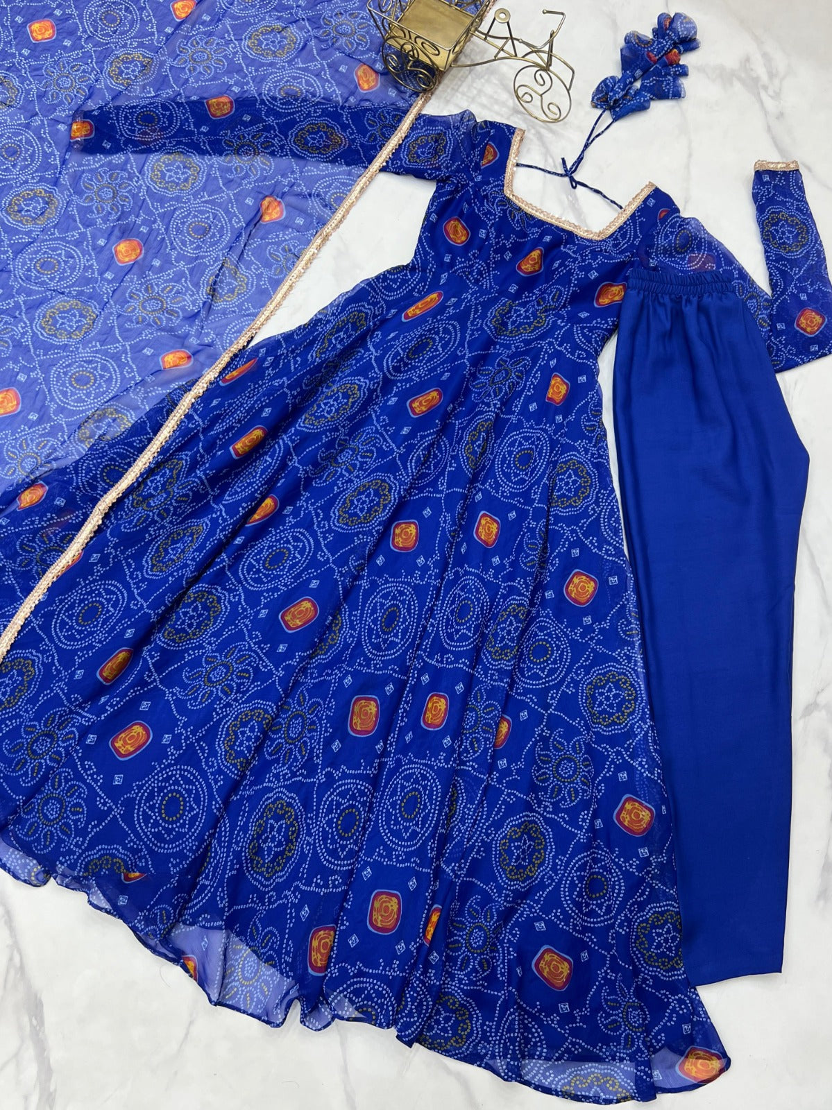 Full long frocks/ gowns chiffon