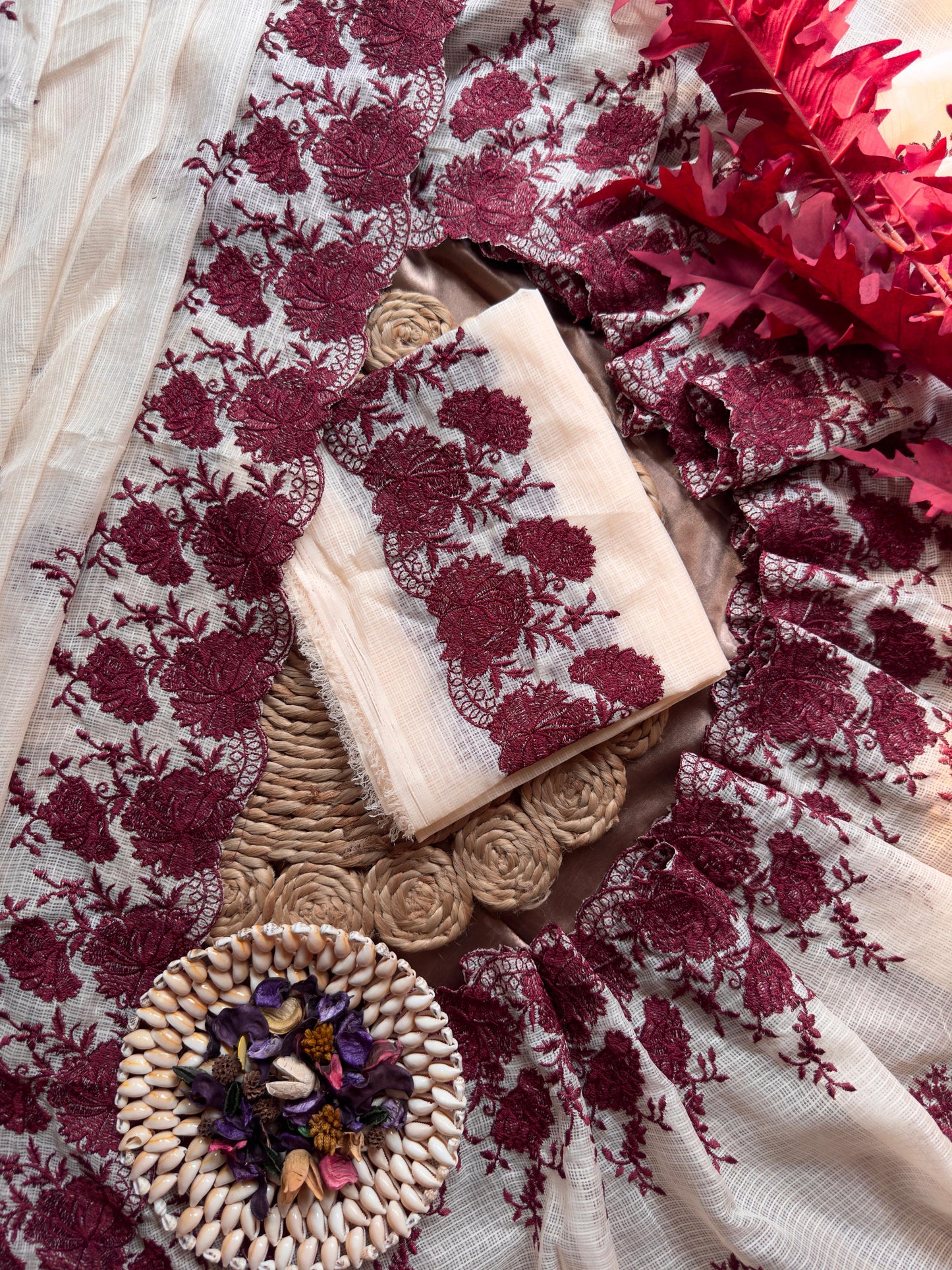 Kota cutwork budget sarees