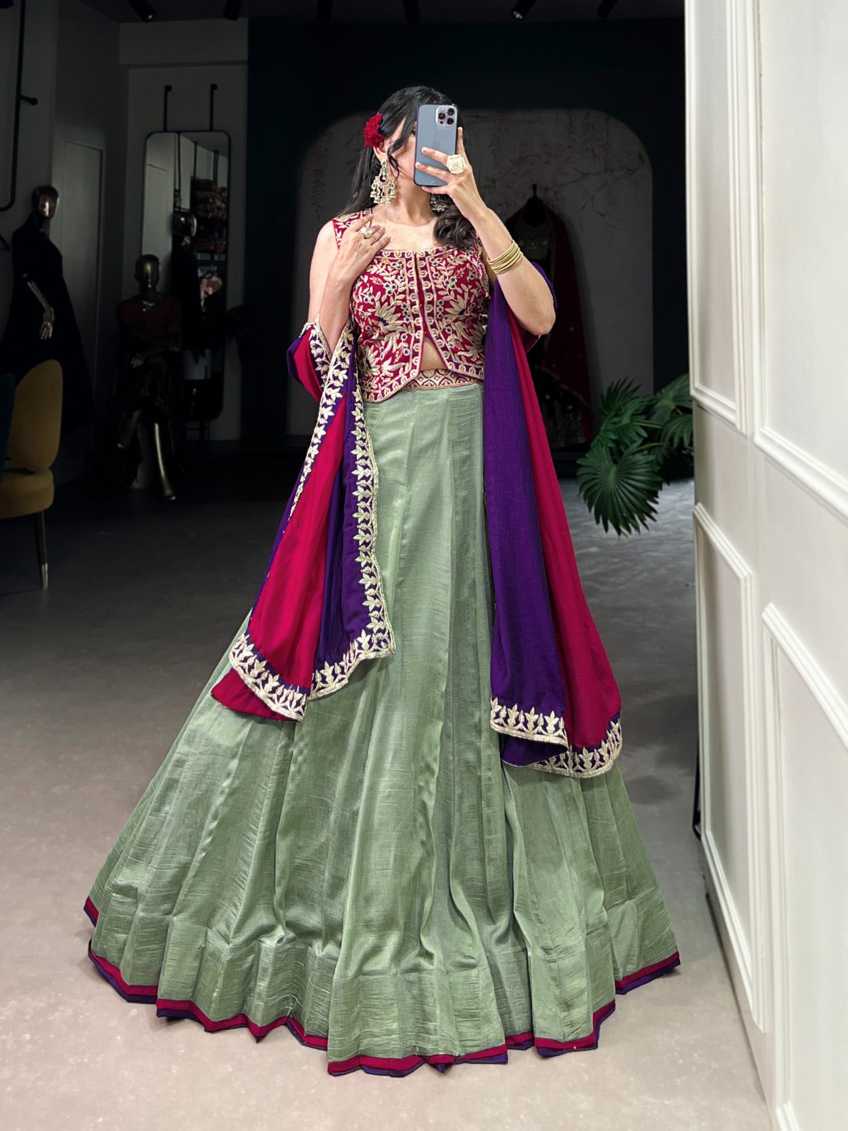 Wedding Super Unique collection sequins Lehenga