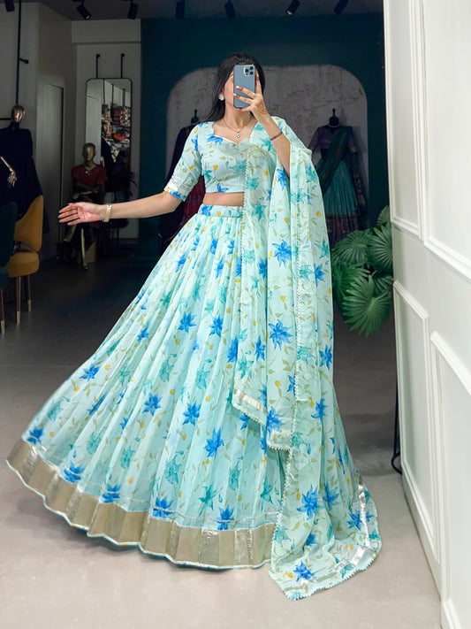 Wedding collection floral Lehengas