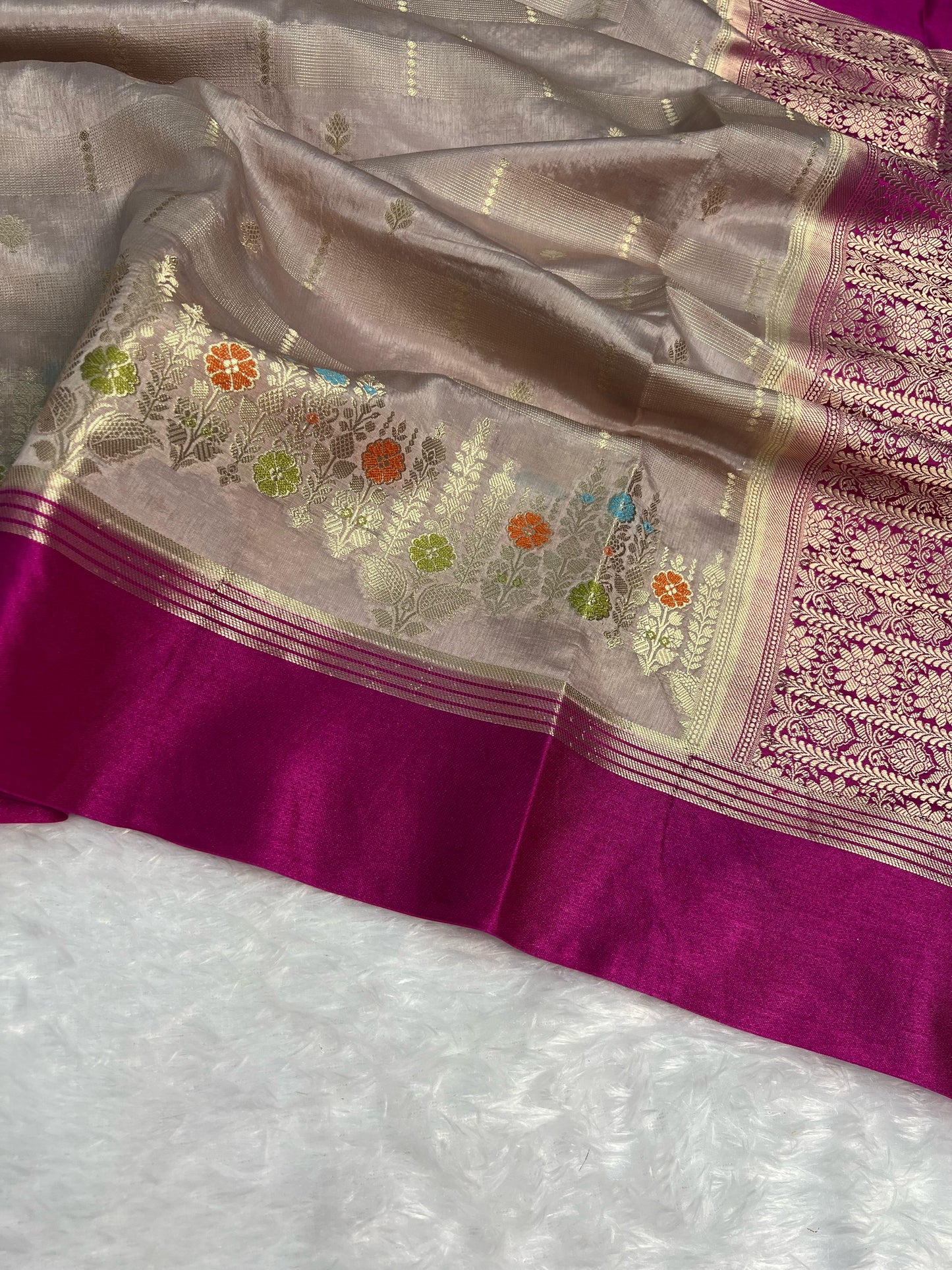 Pure raw mango classic festival vibe sarees