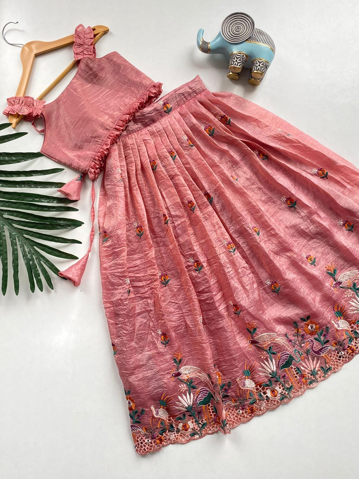 Kids Crop top /Lehenga sets For Party wear
