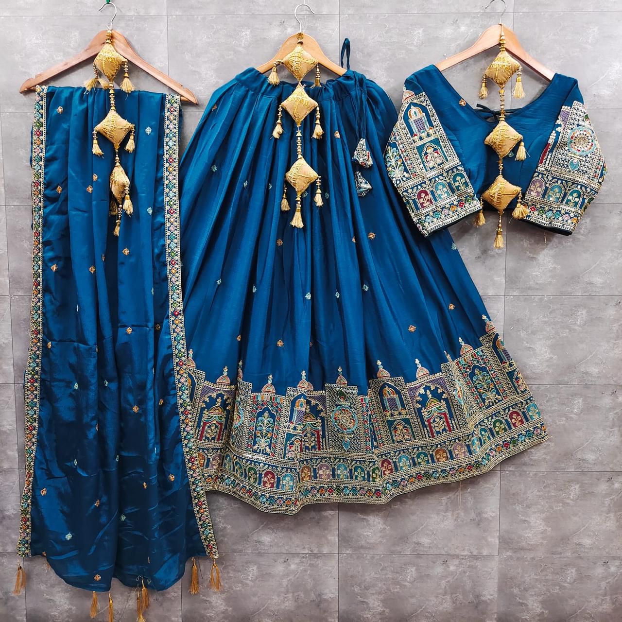 Chinon choli lehengas