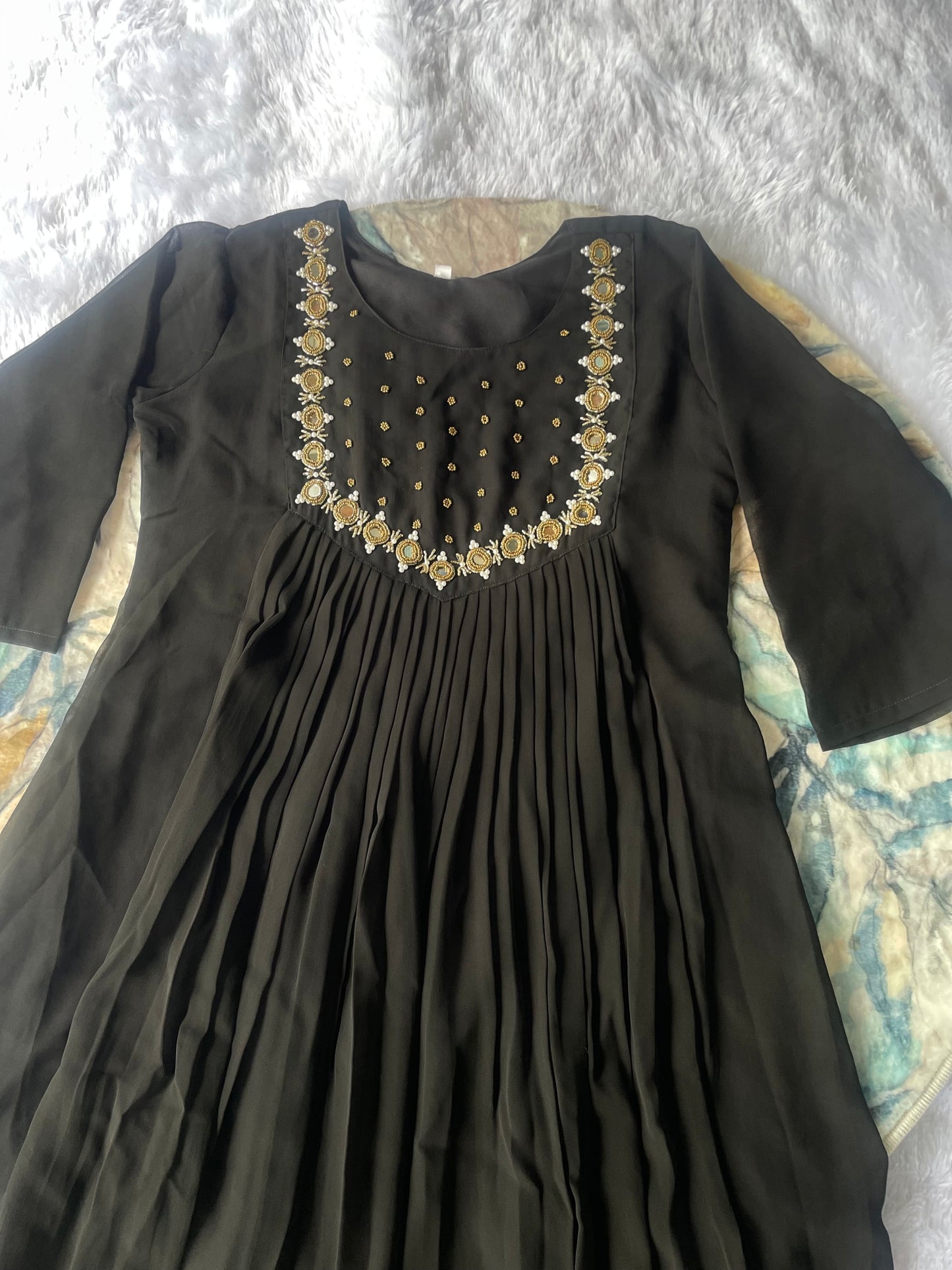 Maggam work Gown