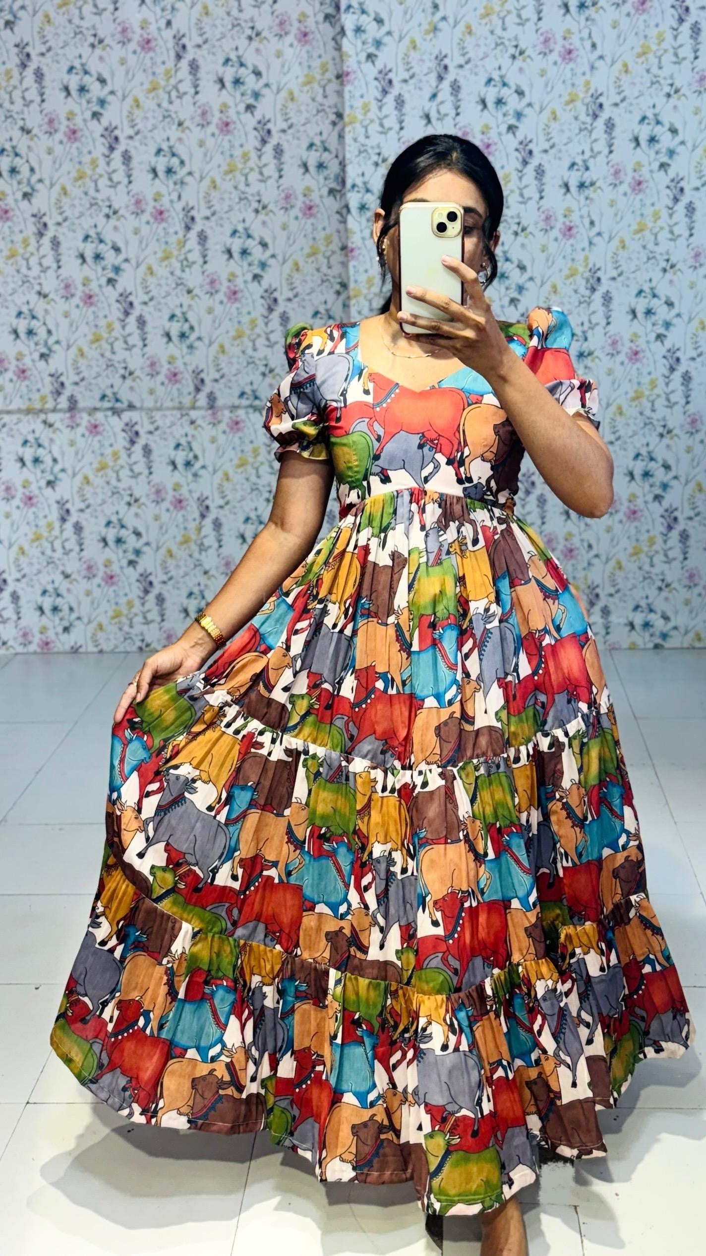 Kalamkari Gowns