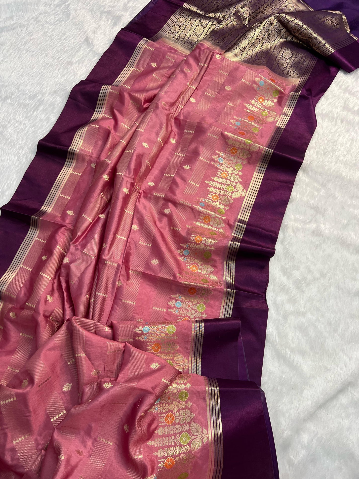 Pure raw mango classic festival vibe sarees