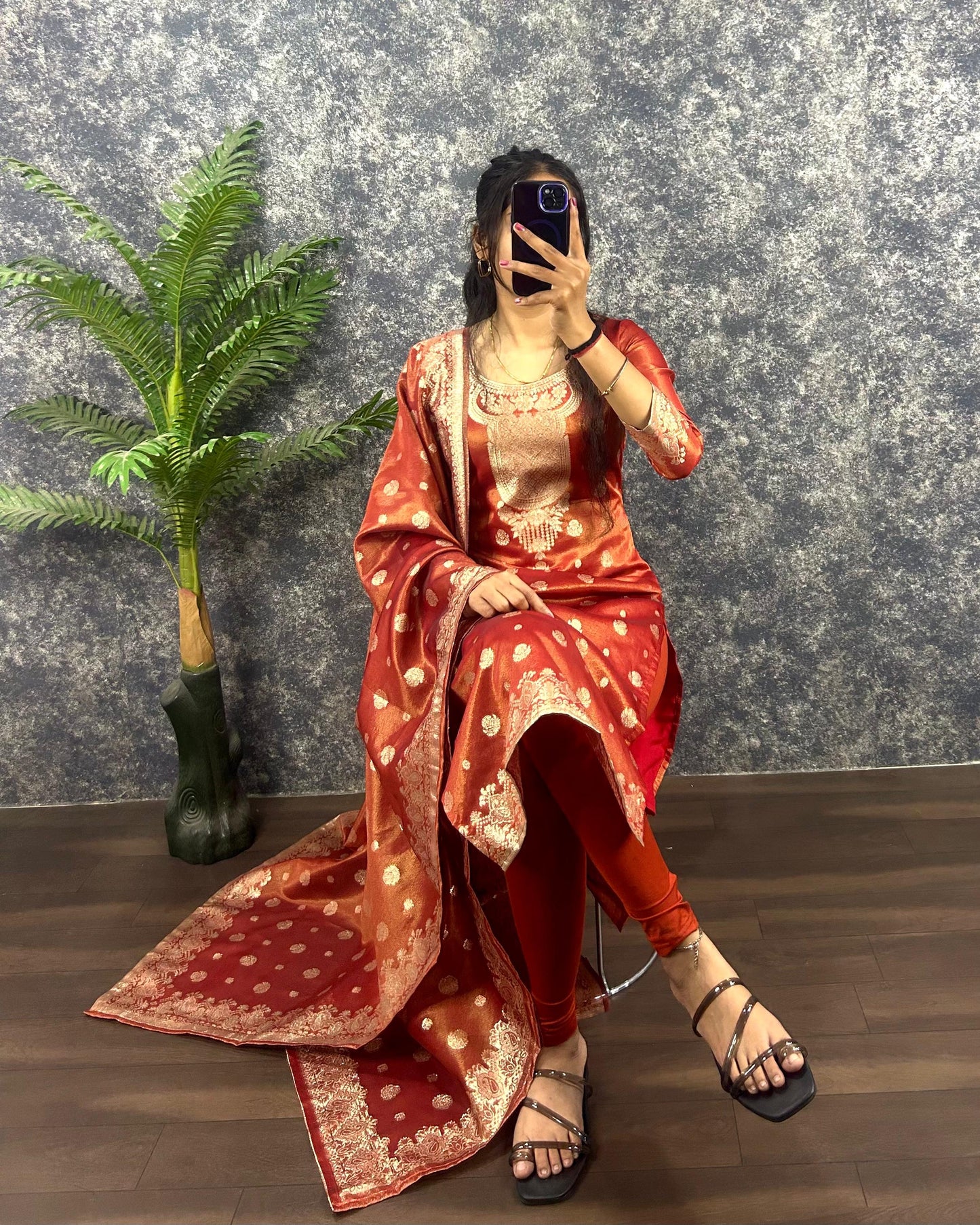 Pongal special Kurti set