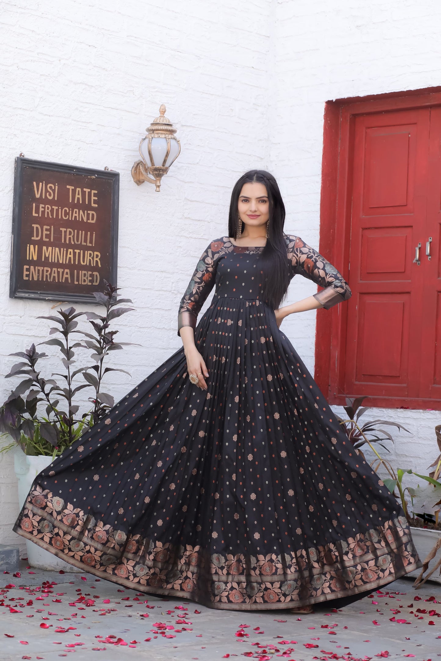 Latest Soft silk Gowns