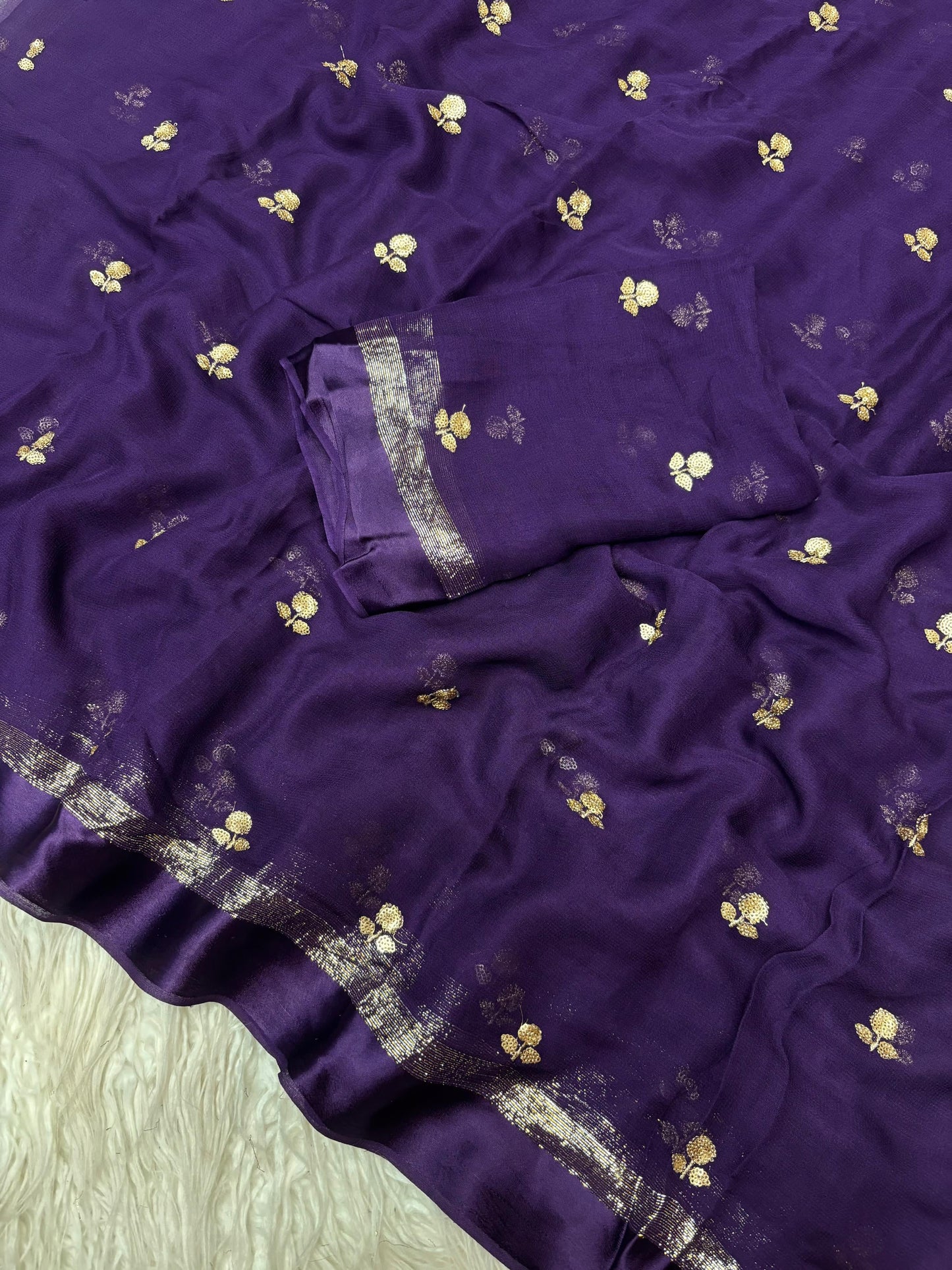 Budget saree visco georgette