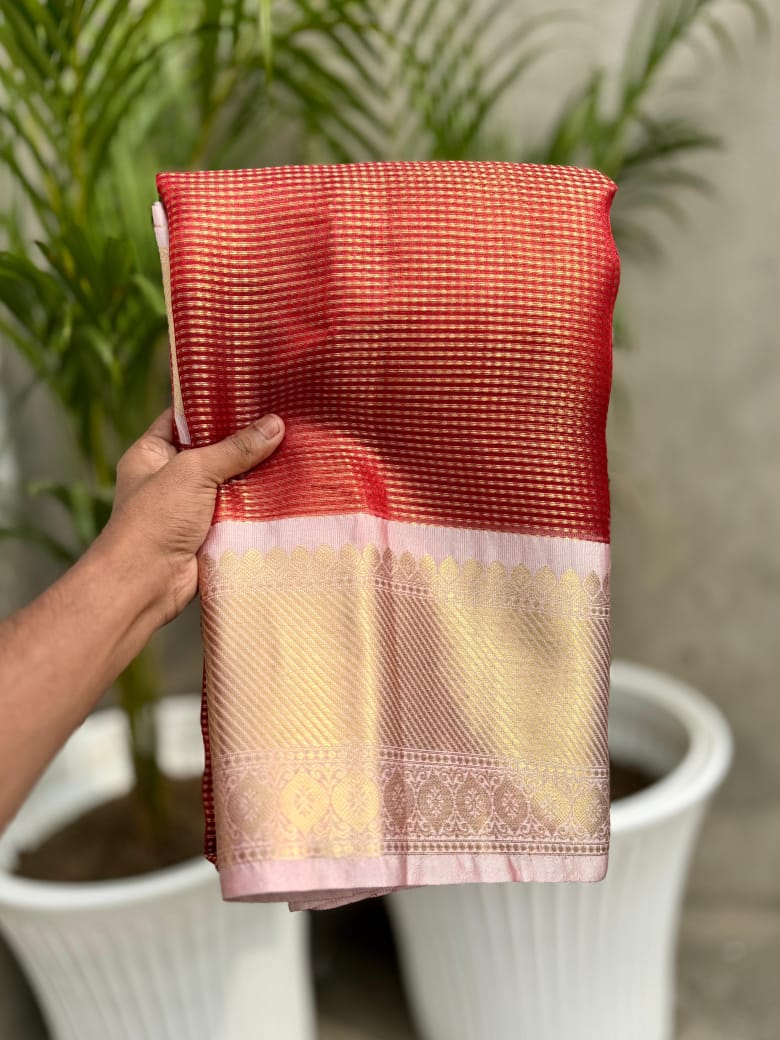 Kanchipuram Banarasi Tissue Sarees