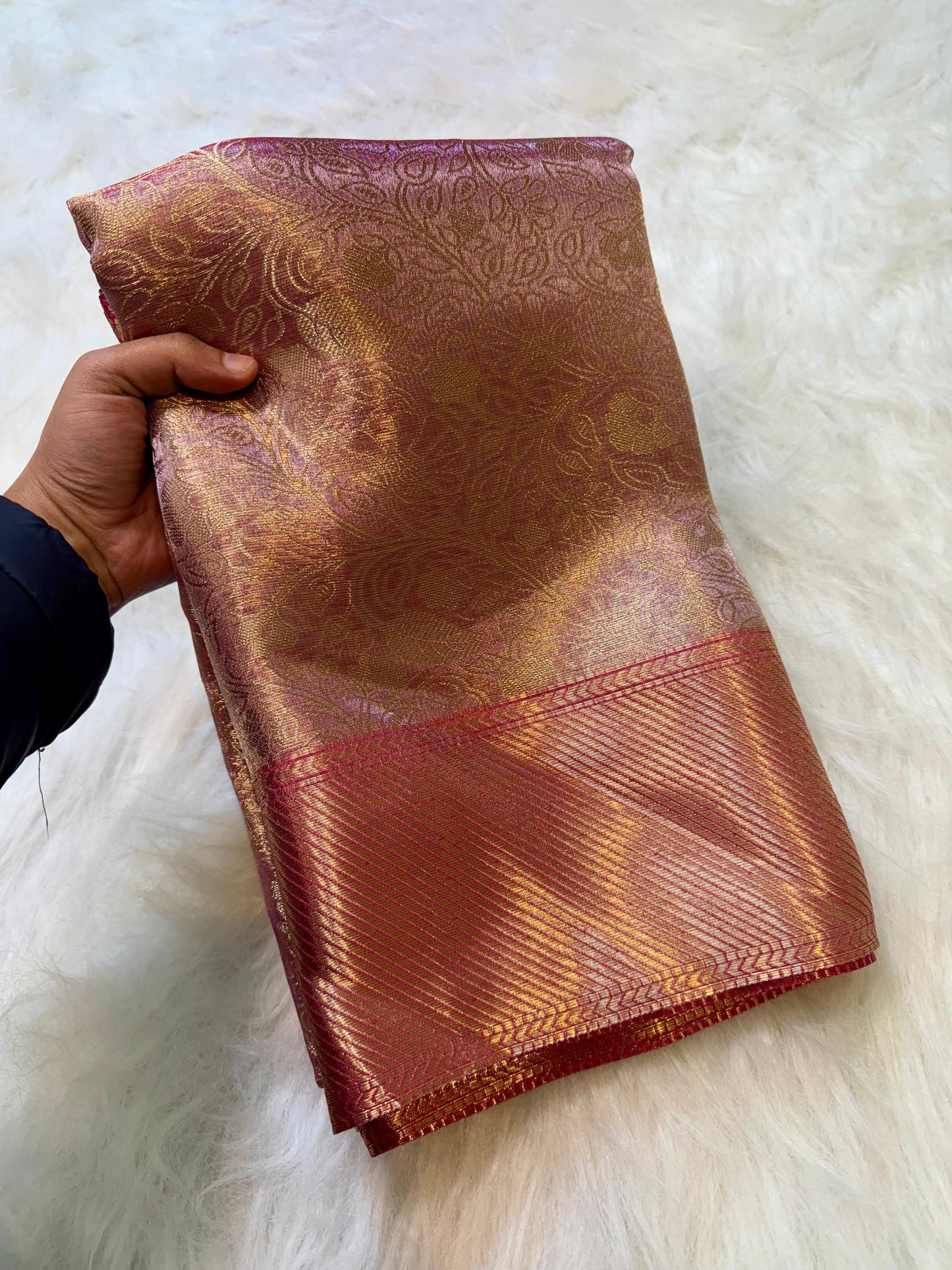 Banarasi Pastel soft tissue sarees