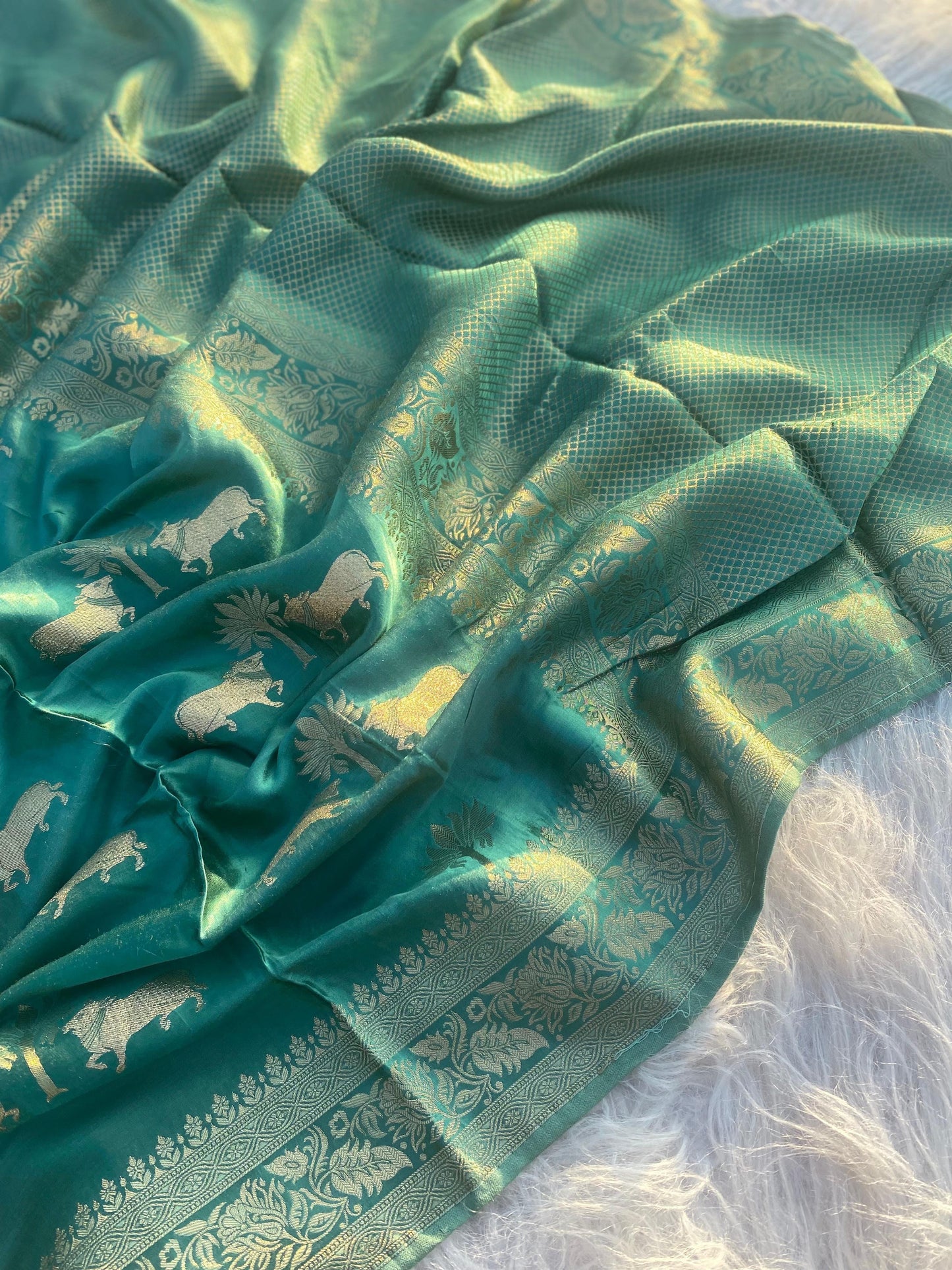 Mushroo pure Pichiwai Classic sarees