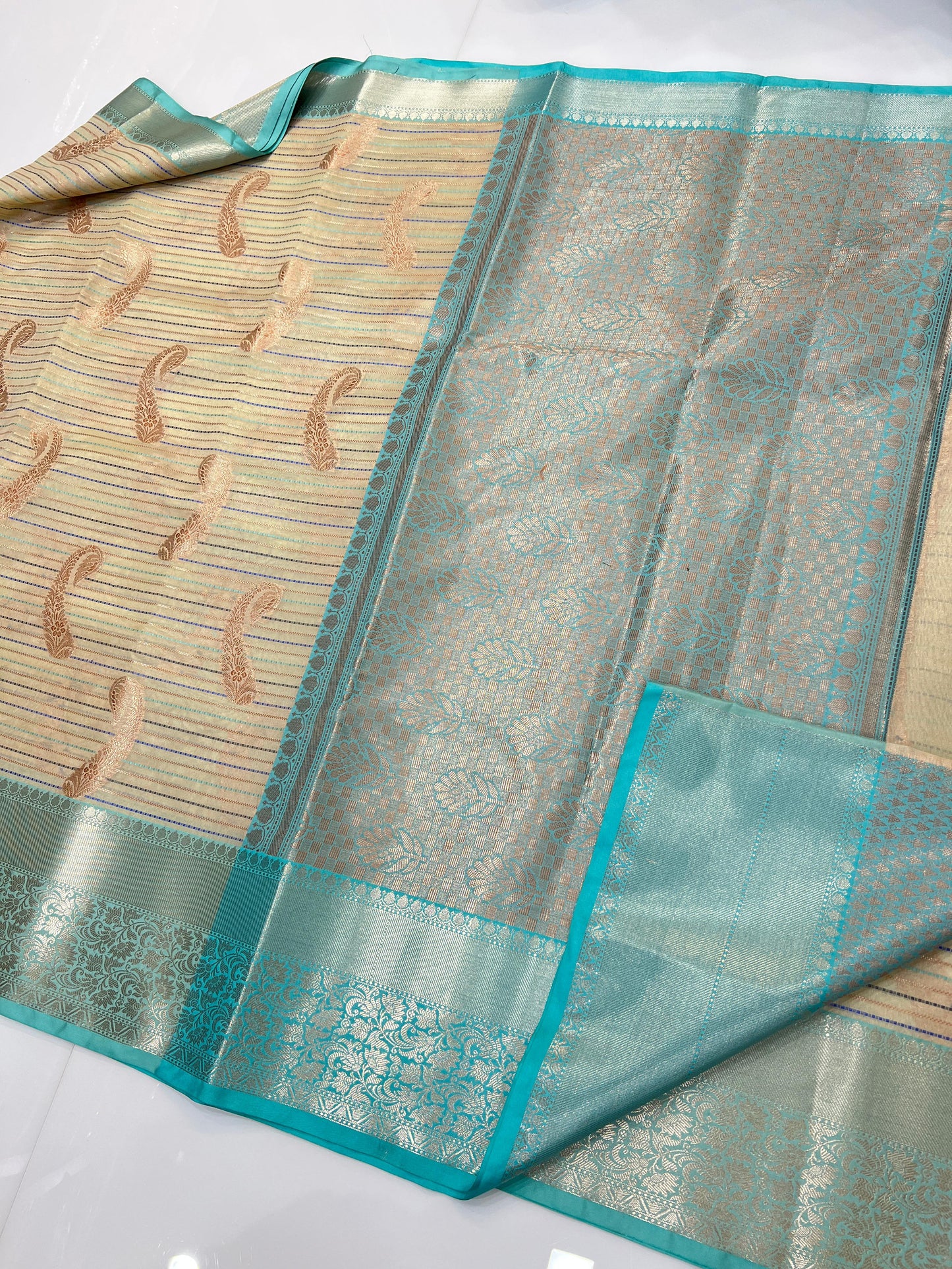 Our New paper silk Banarasi sarees