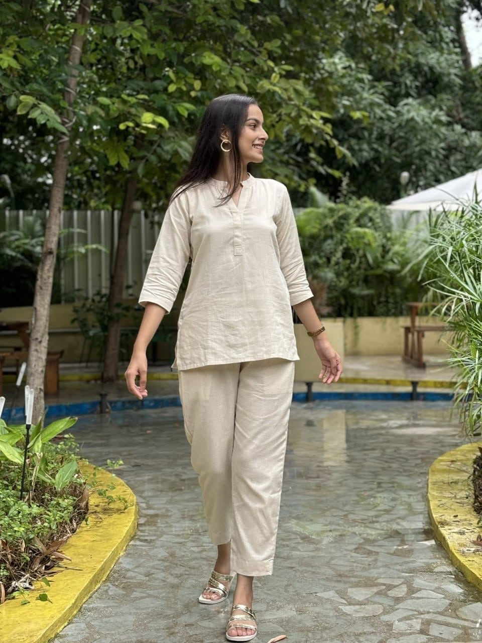 Pure Khadi Cotton set Cotton with pockets