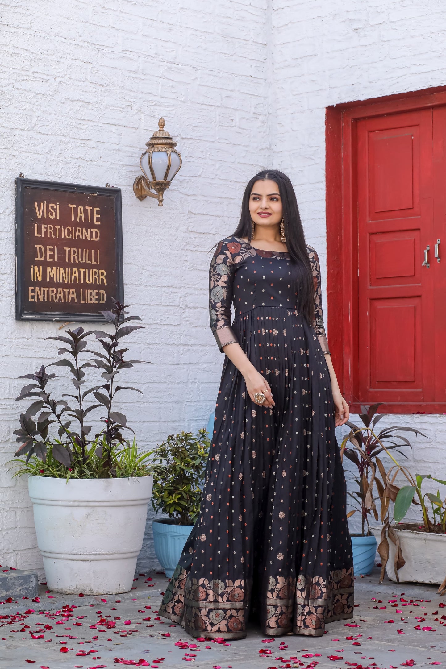 Latest Soft silk Gowns