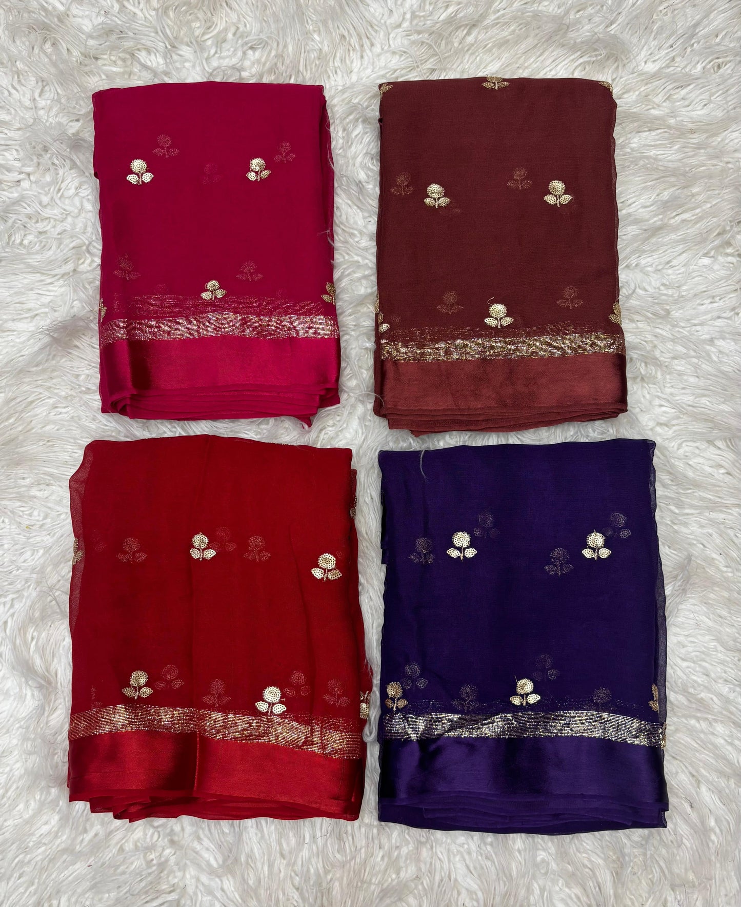 Budget saree visco georgette