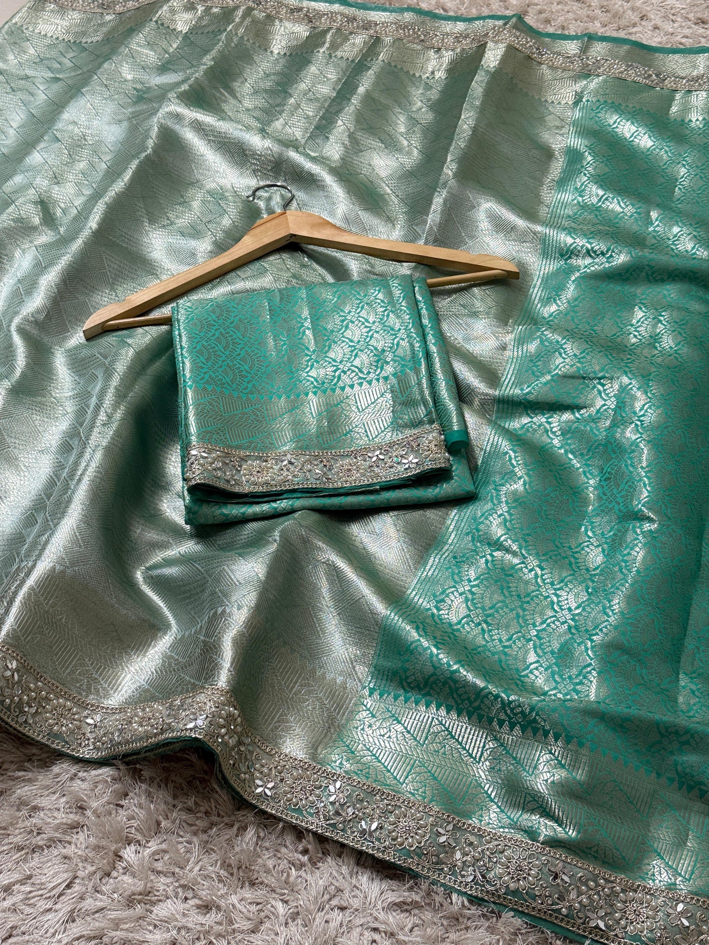 Kanjivaram bridal Katan tissue classic sarees