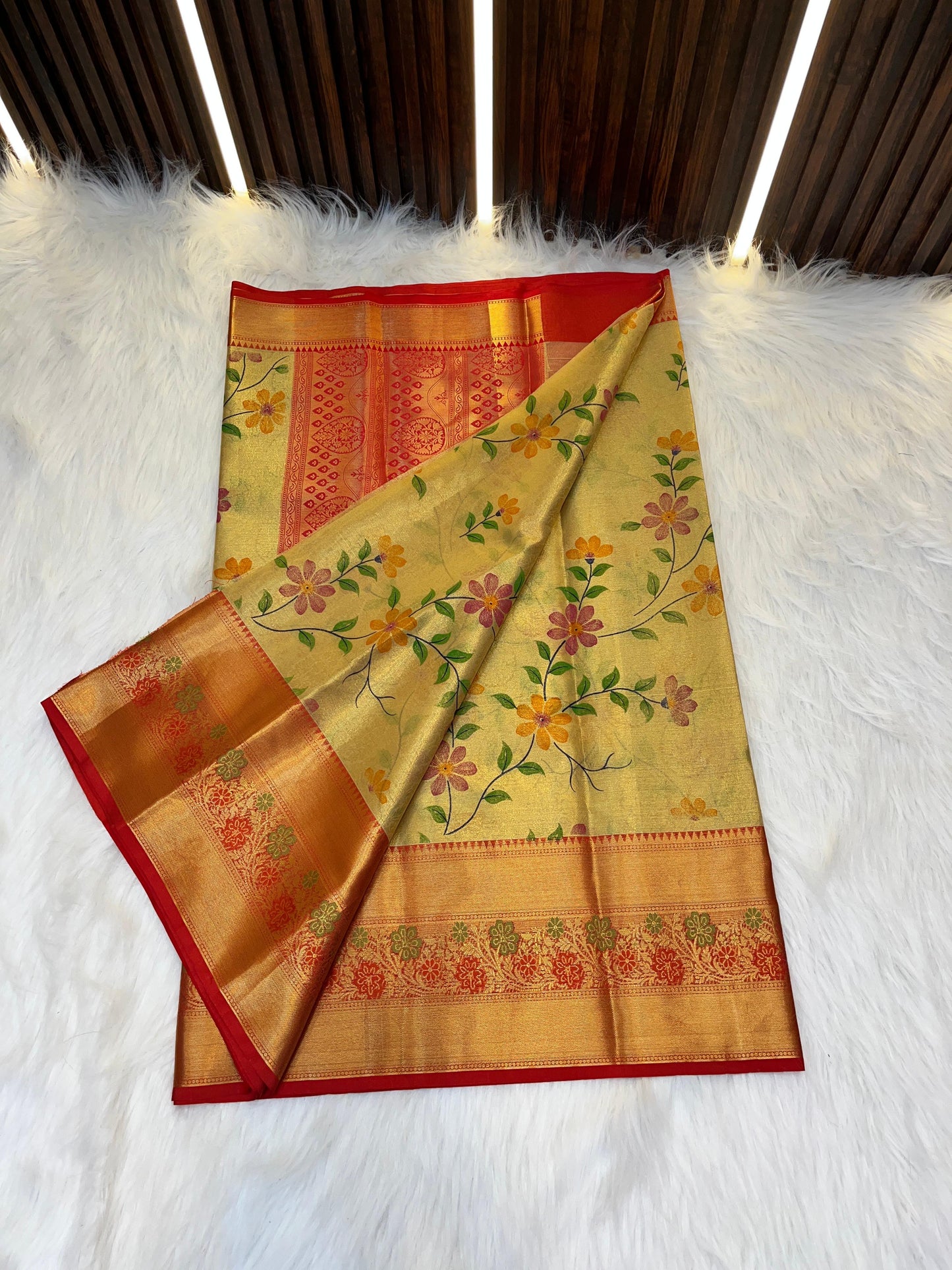 Banarasi Budget Flower Saree